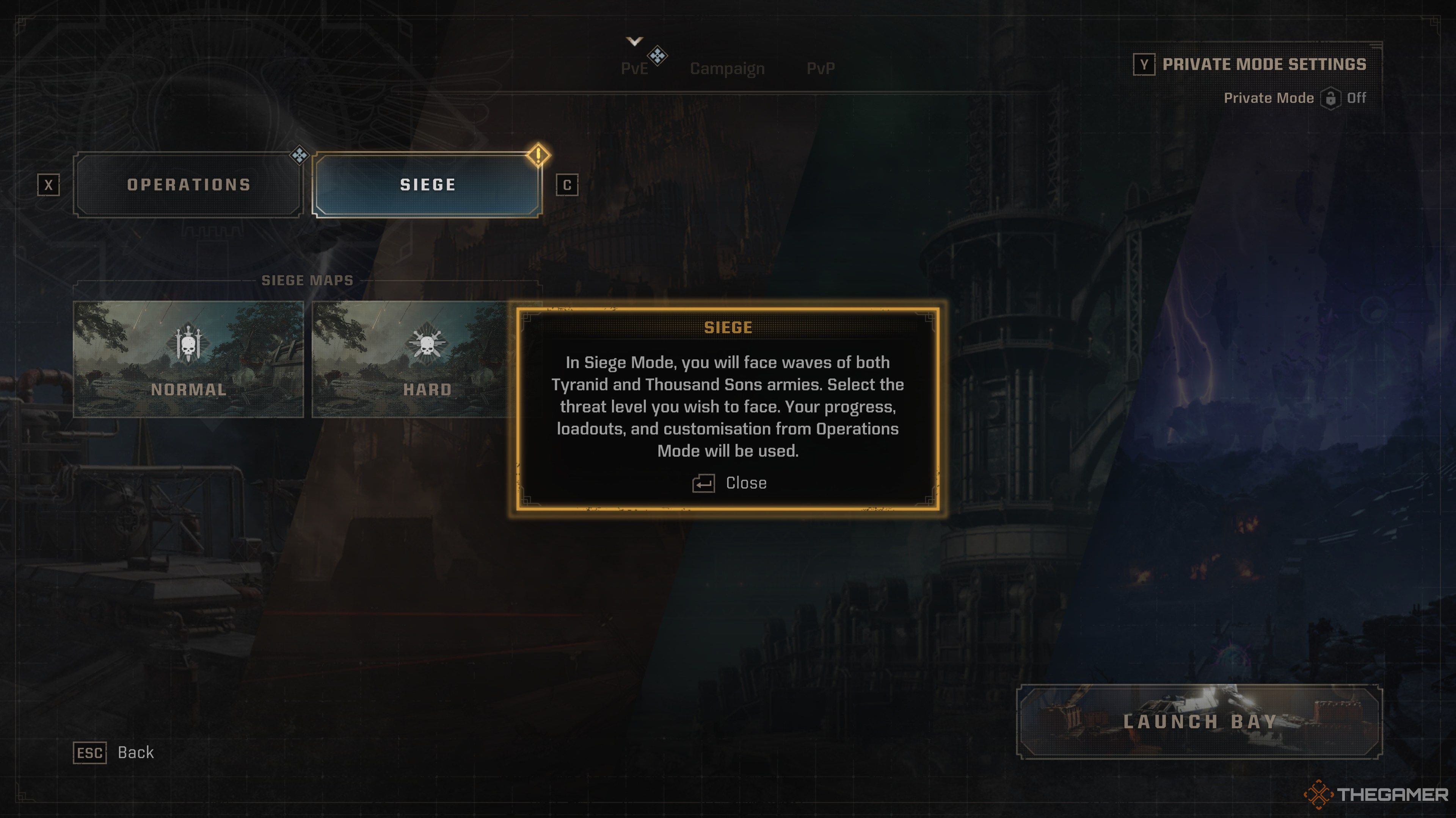 Space Marine 2 Siege Mode
