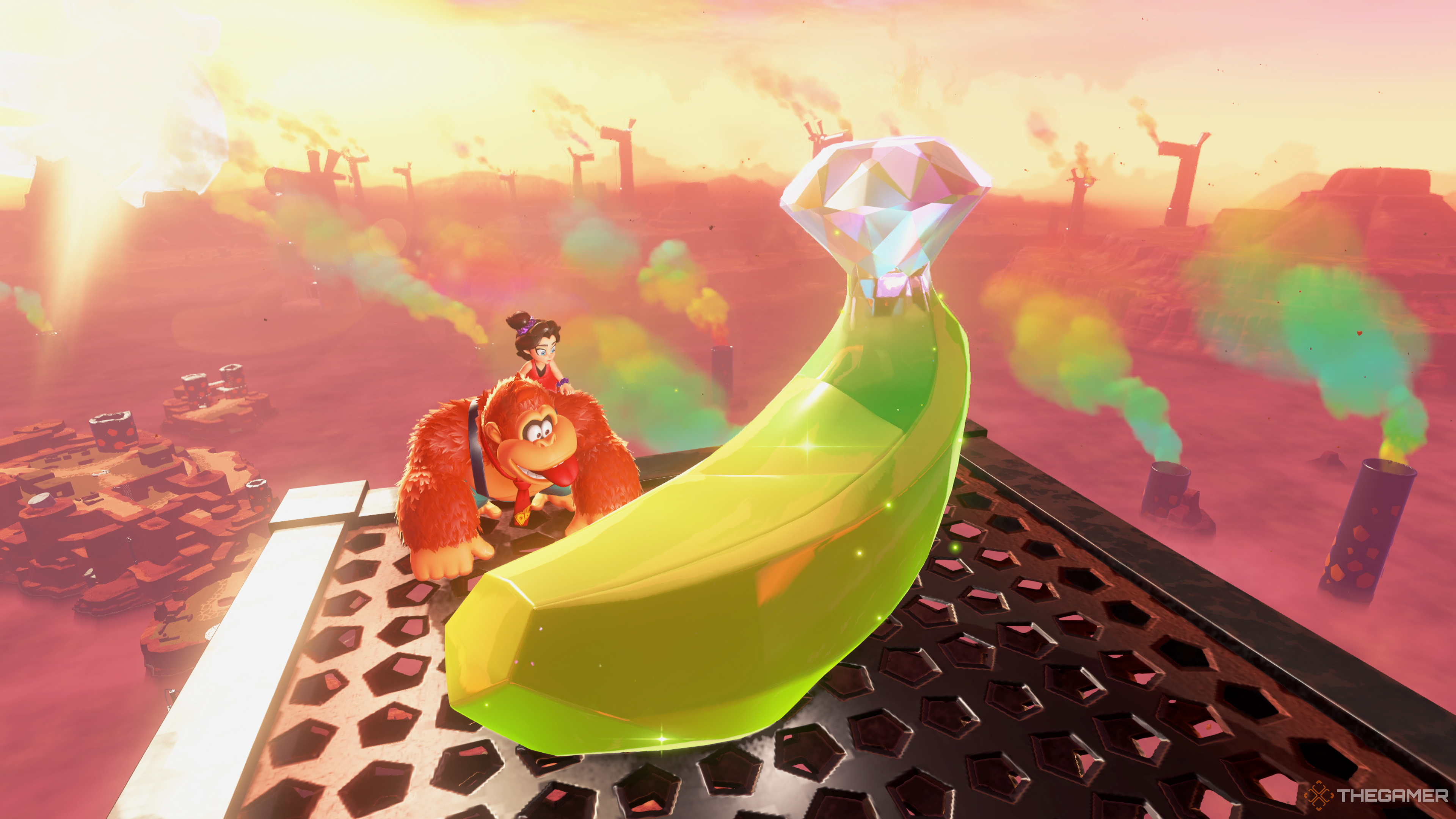 Huge banadium gem in Donkey Kong Bananza
