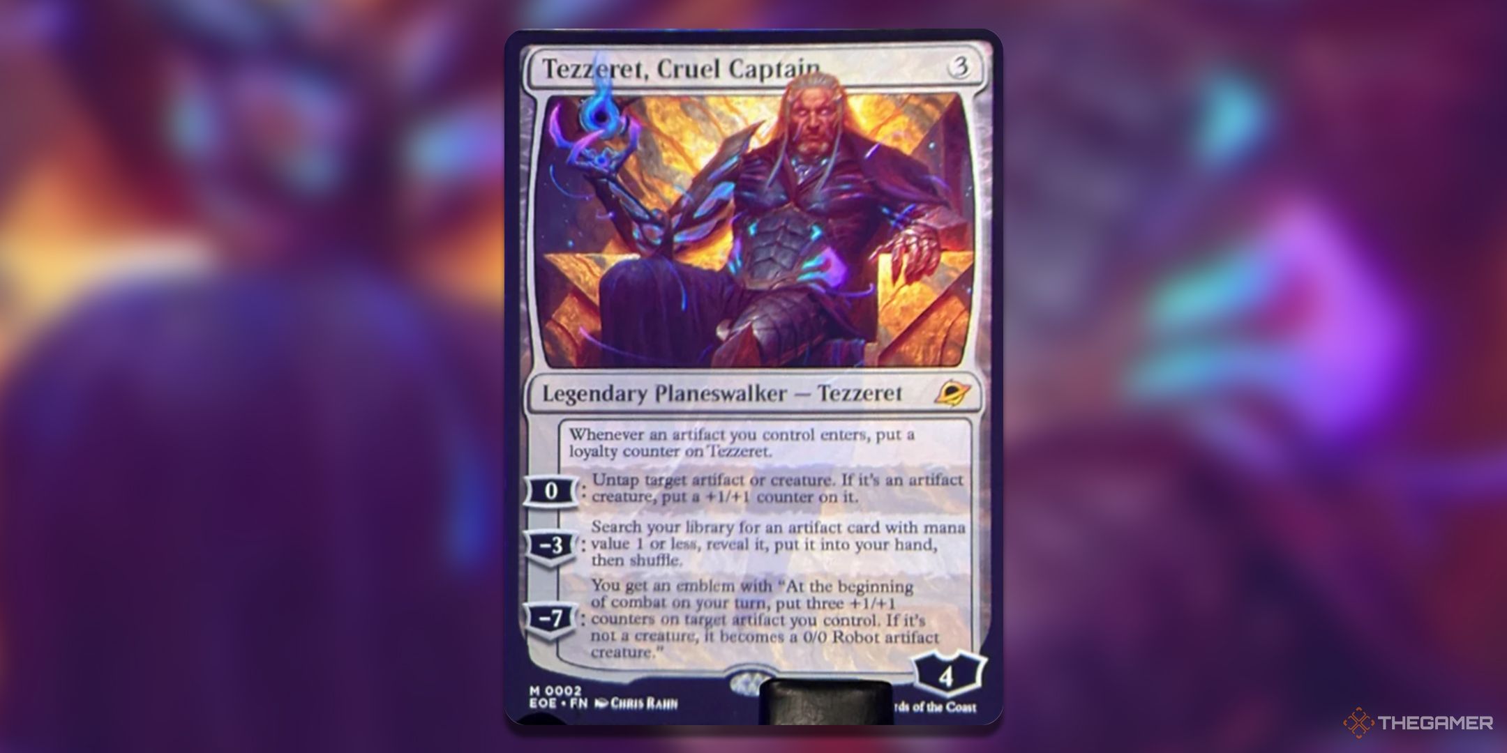 Tezzeret, Cruel Captain MTG Card.