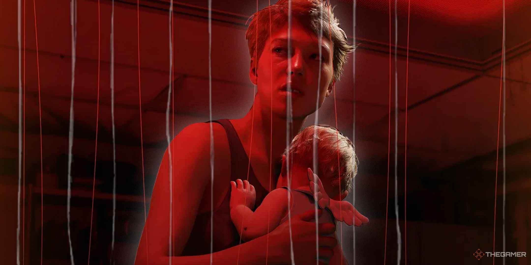 TG Death Stranding 2 Fragile holding BB with strands.
