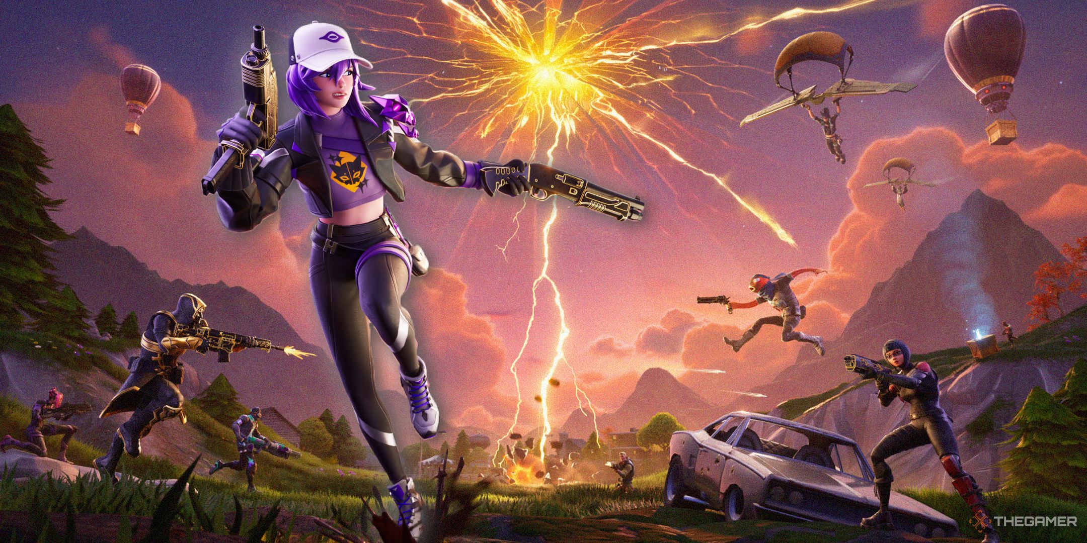 TG Fortnite Blitz Royale Custom Key Art.