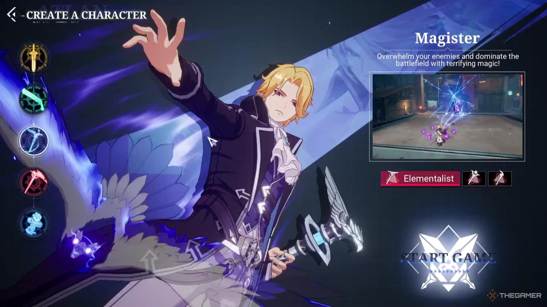 The Magister class in Crystal of Atlan.