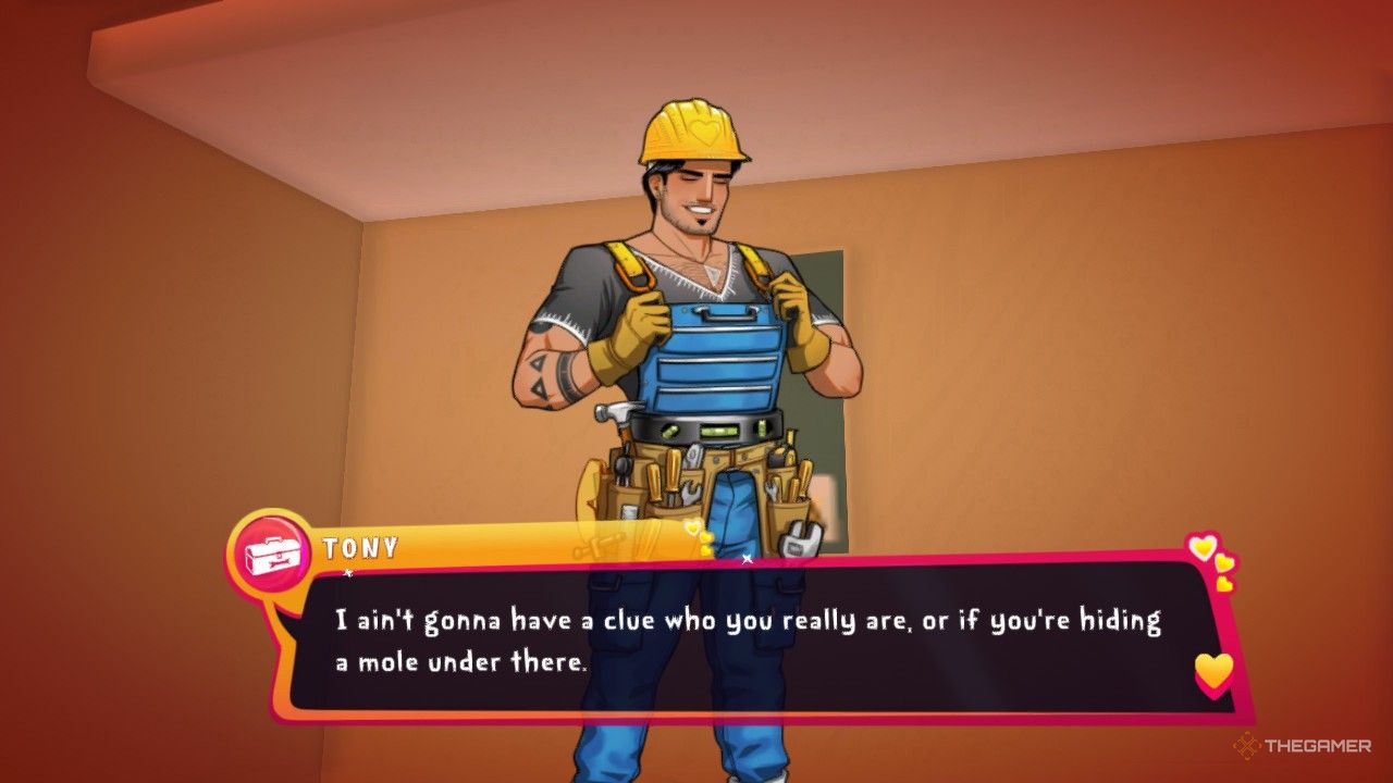 Tony talking about doubting you in Date Everything!