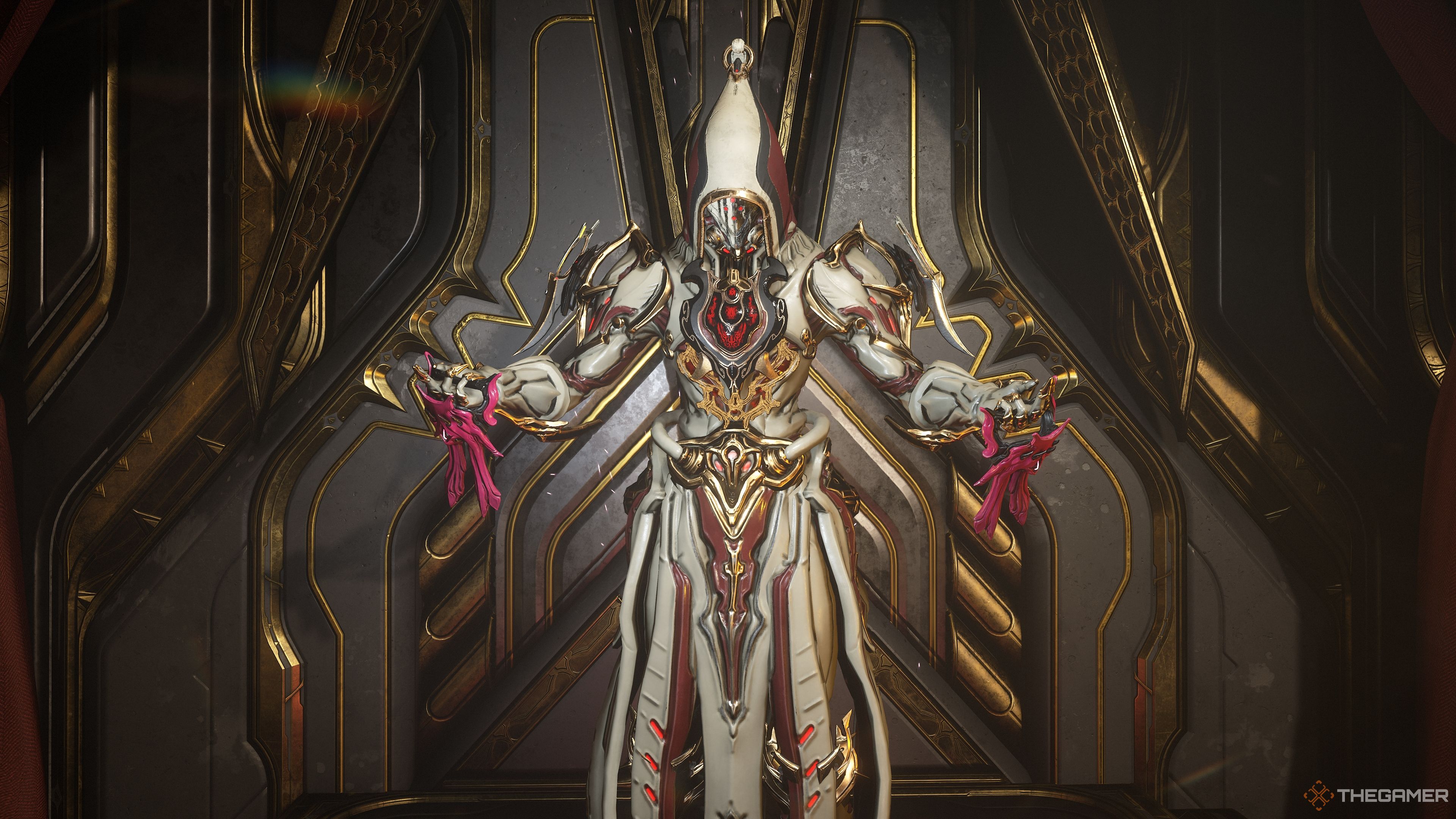Warframe Harrow Holding Scyotid