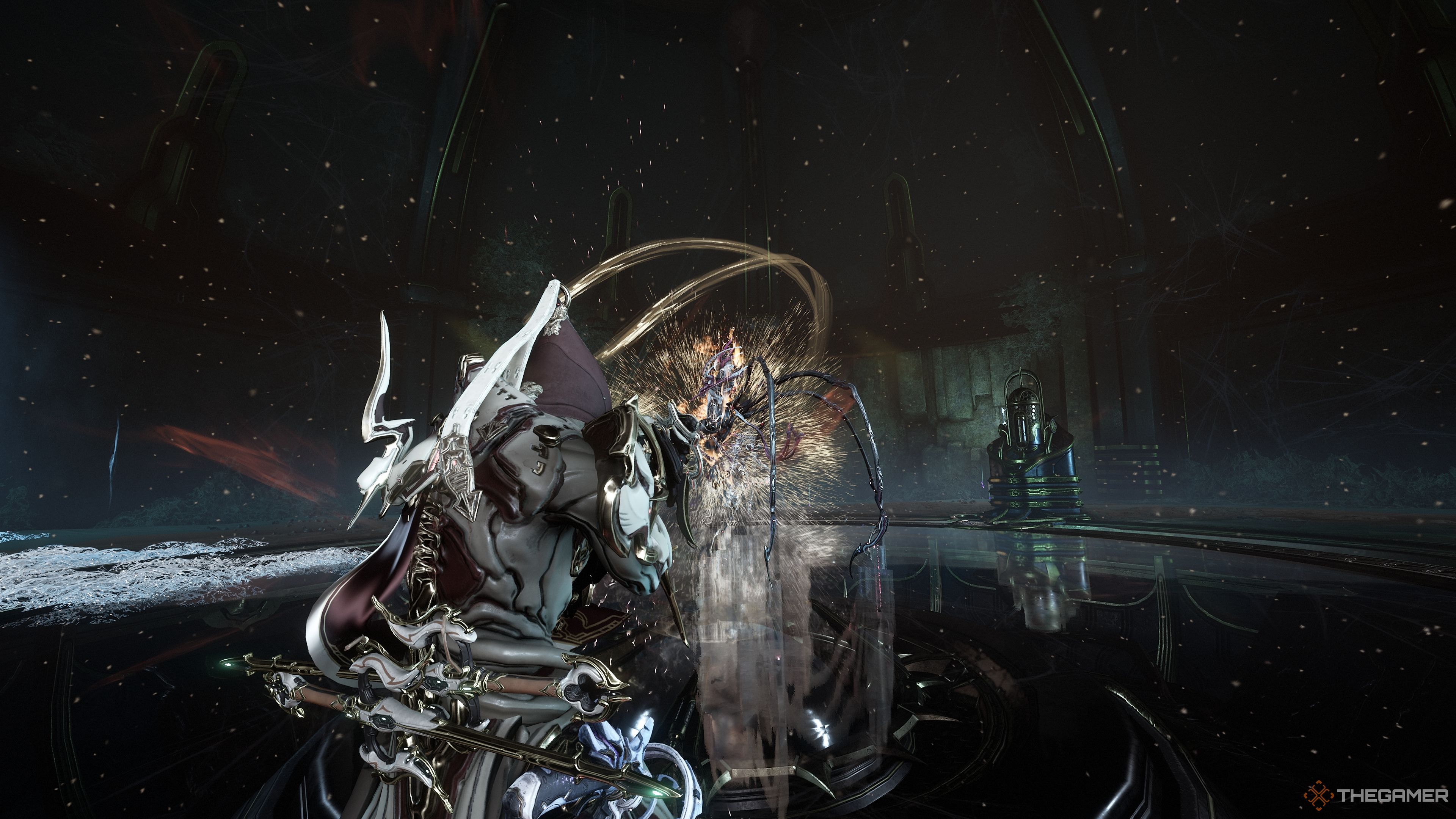 Warframe Harrow Shooting Oraxia Boss