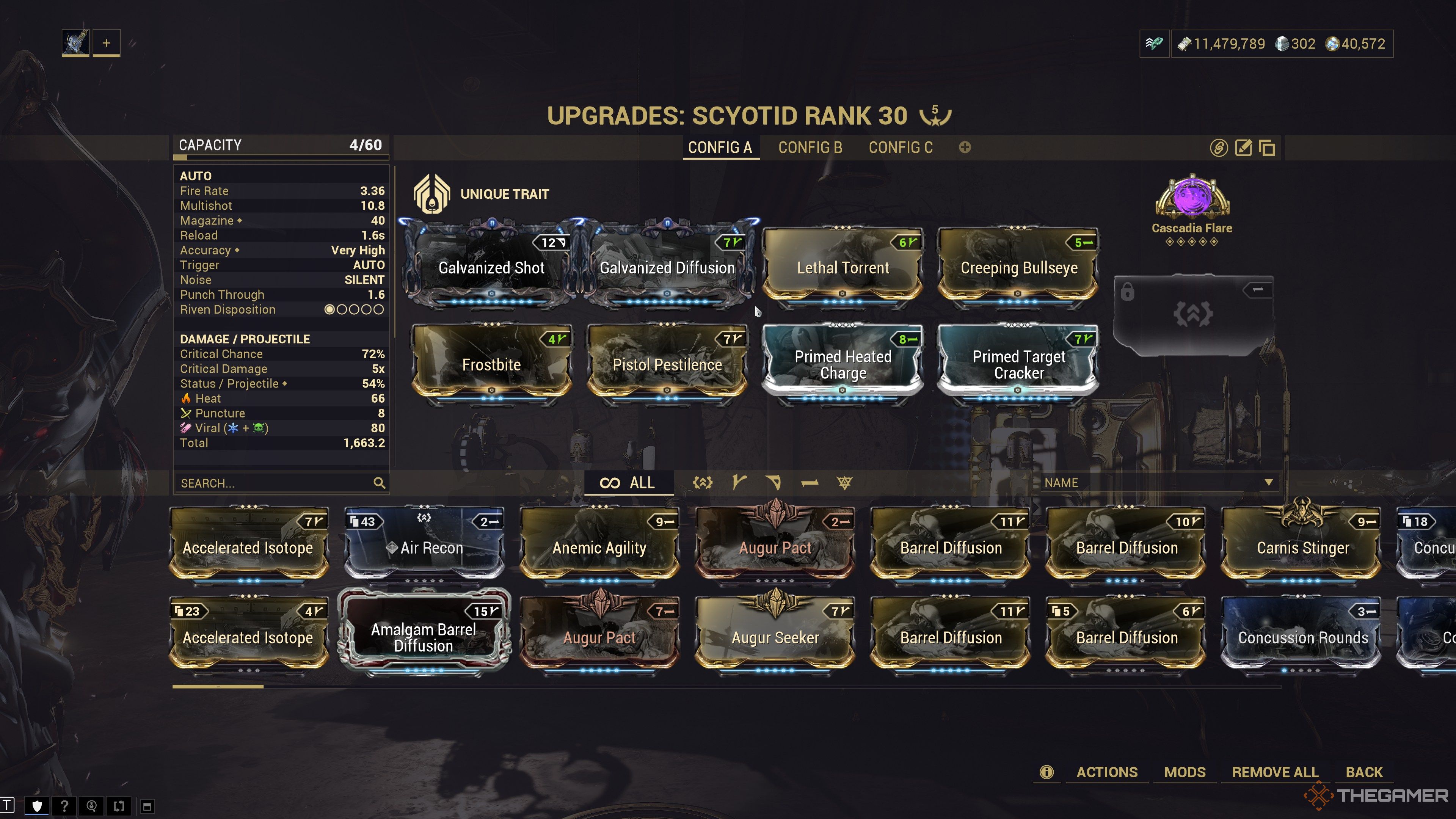 Warframe Scyotid Endgame Build