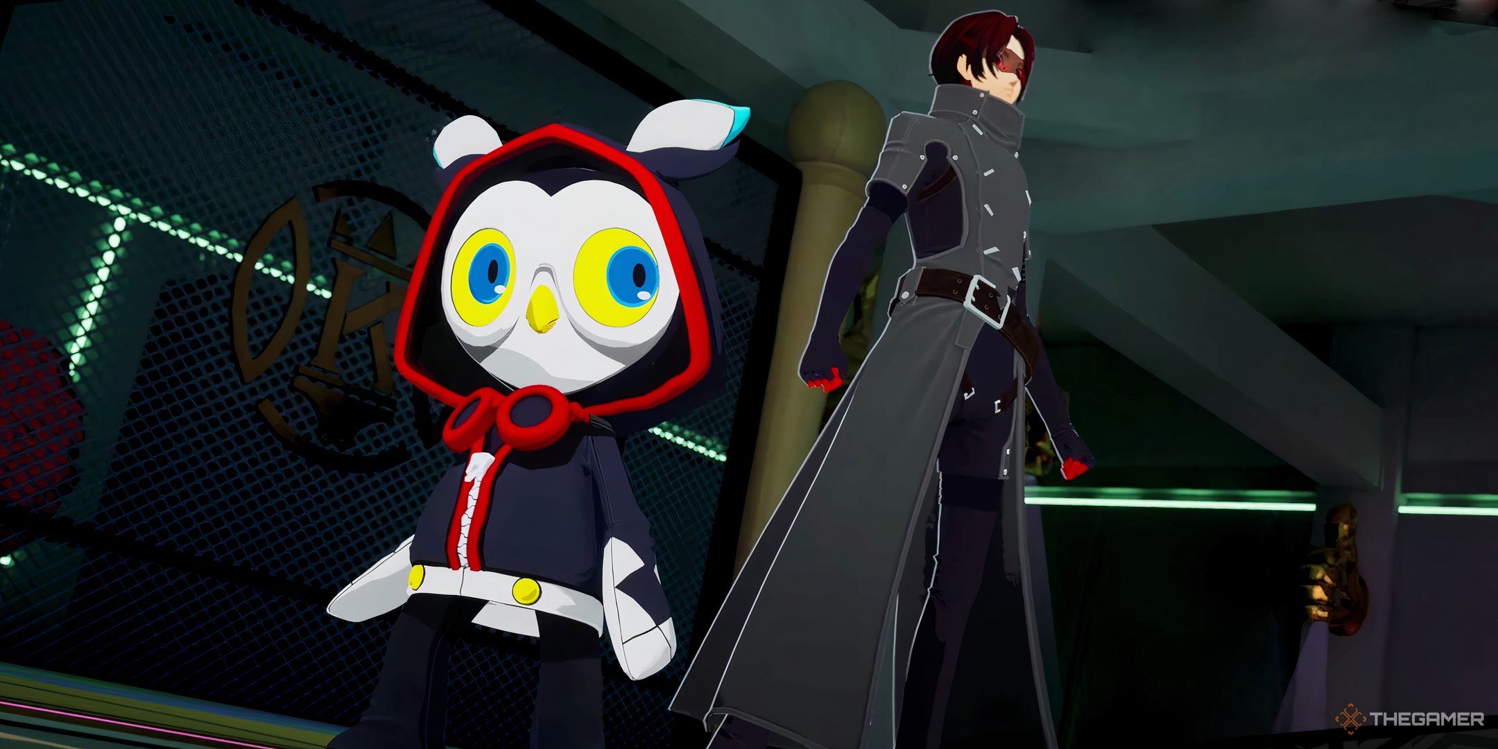 Wonder and Lufel in Persona 5 The Phantom X.