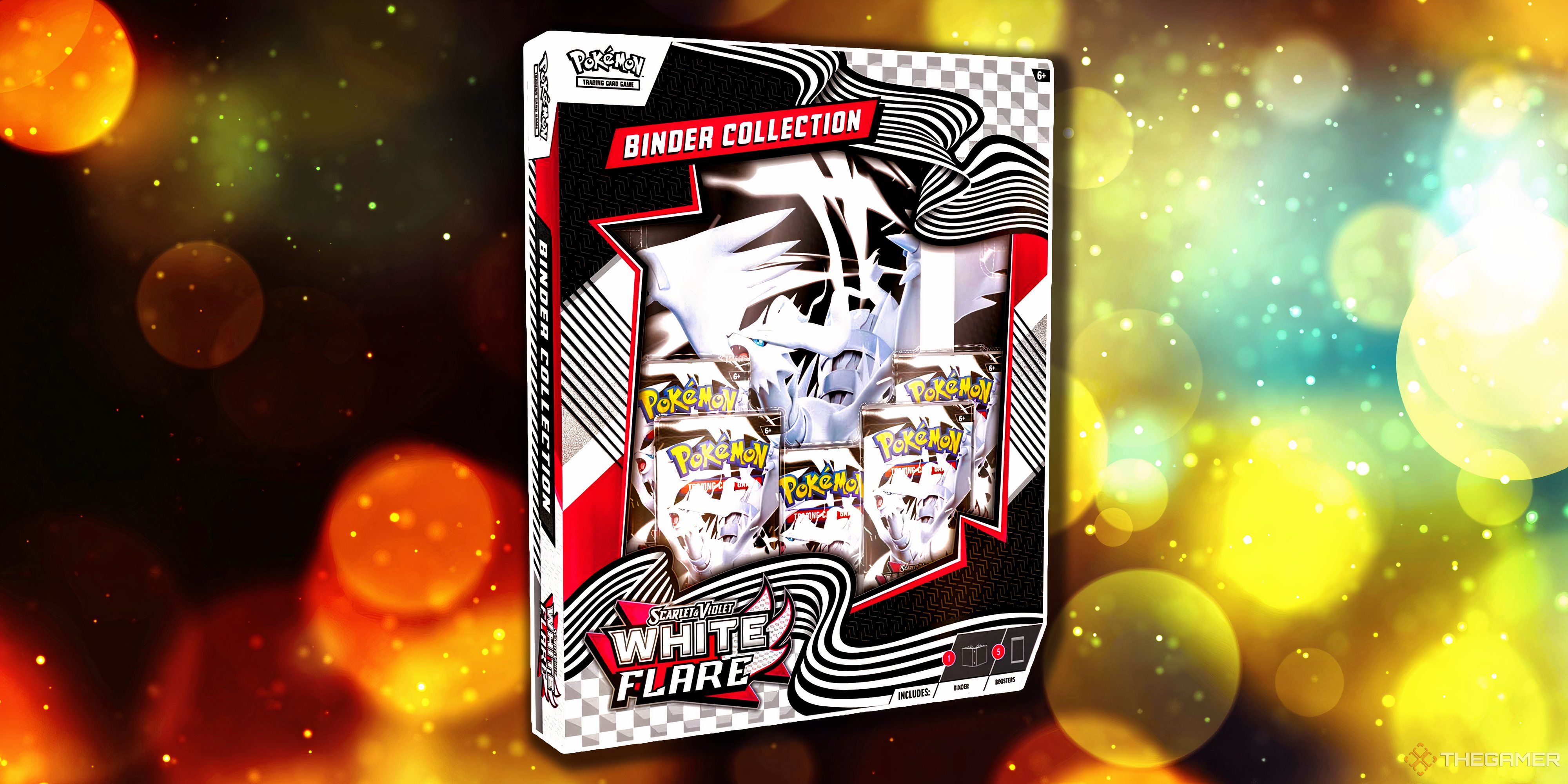 The Black Bolt & White Flare Binder Collection from the Pokemon TCG.