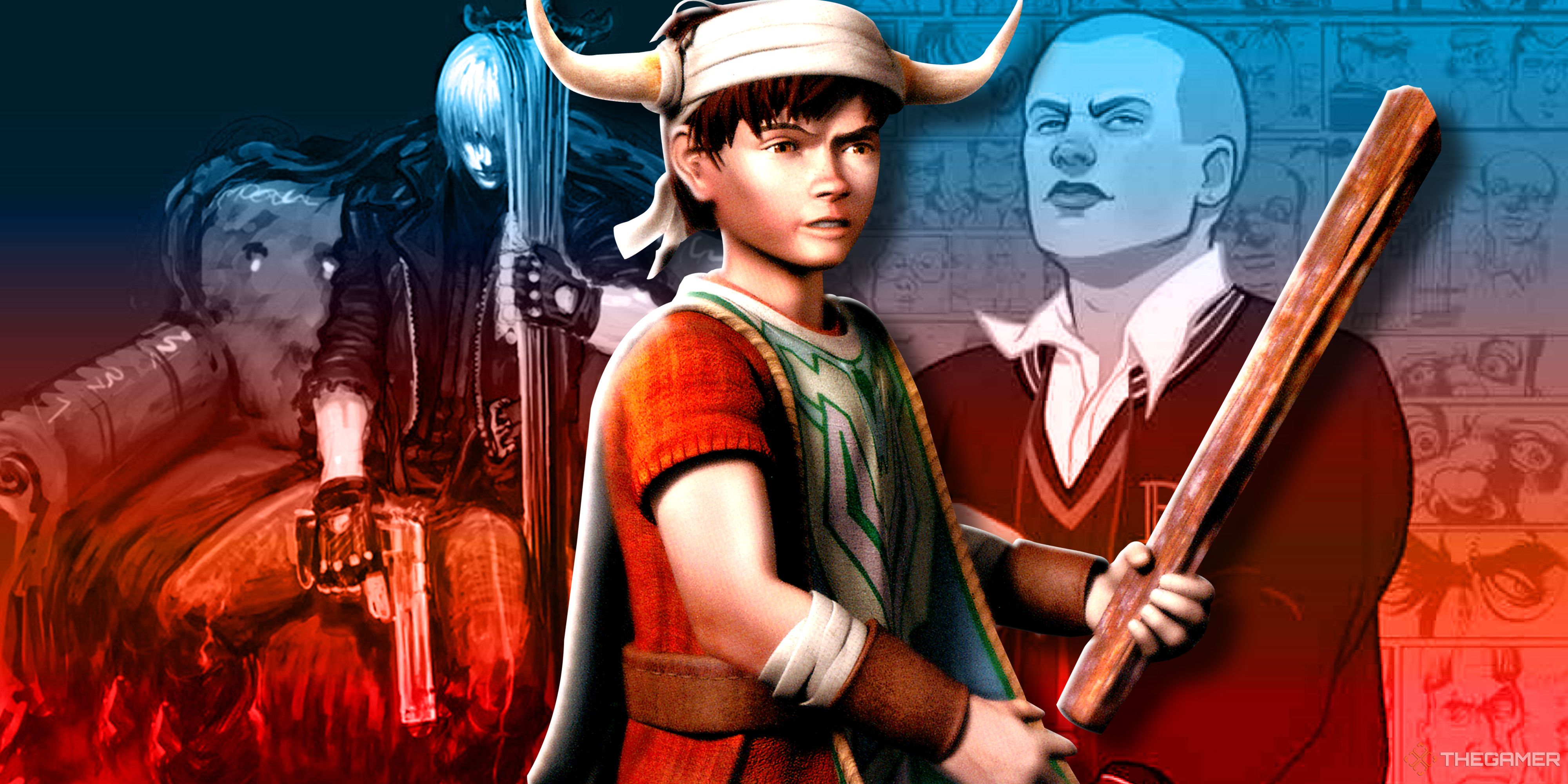 Devil May Cry 3 Dante's Awakening, Ico and Bully.