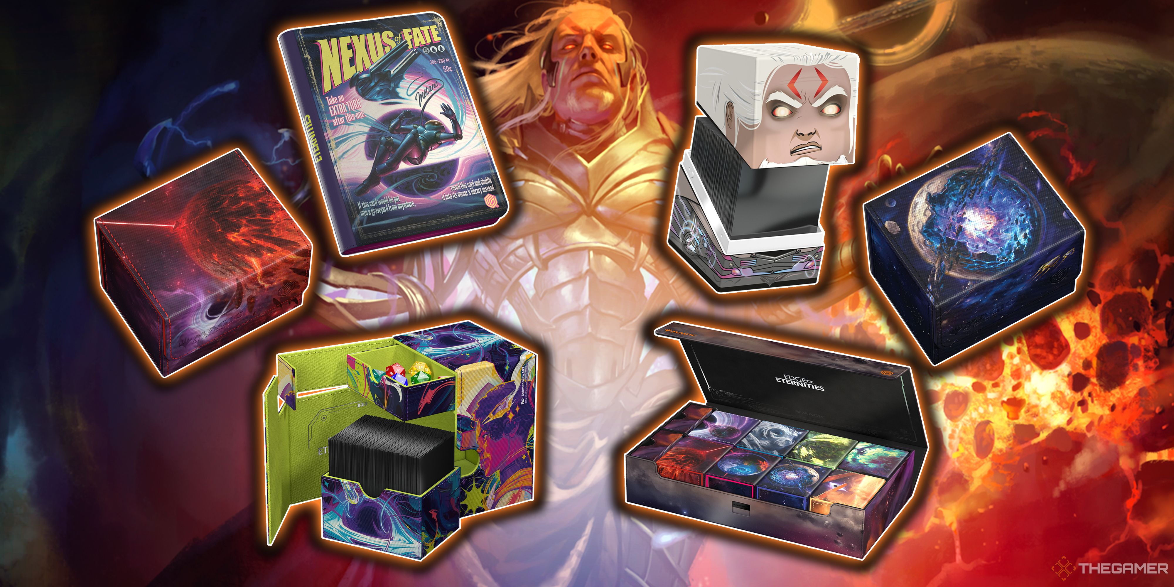 MTG Edge Of Eternities X Ultimate Guard Accessories.