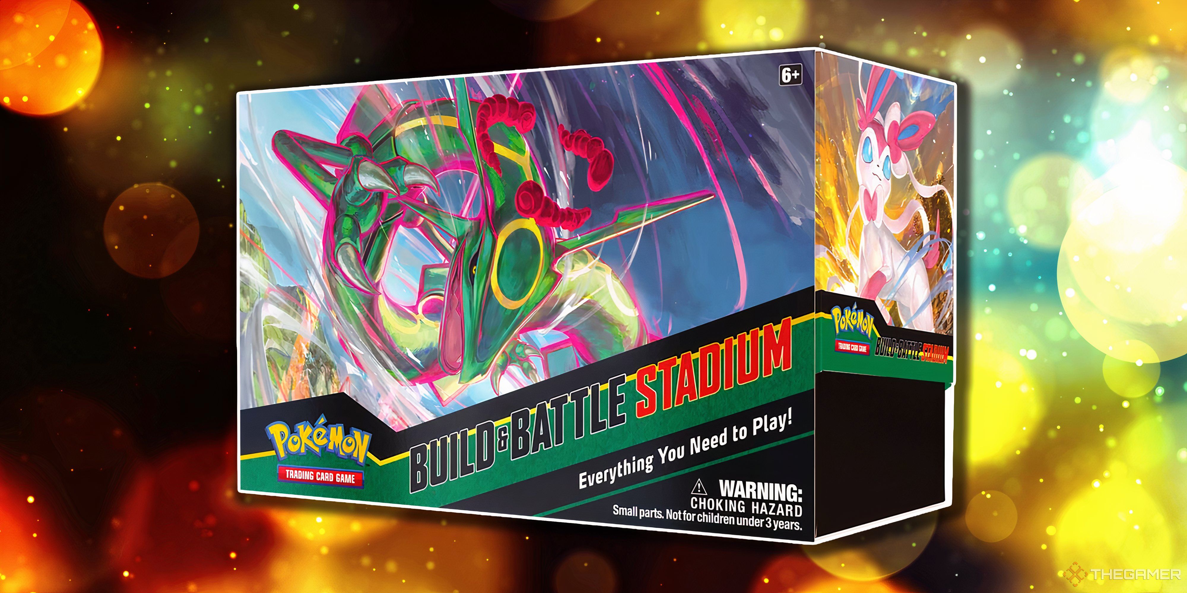3-Pokemon TCG Evolving Skies Products Build & Battle Stadium