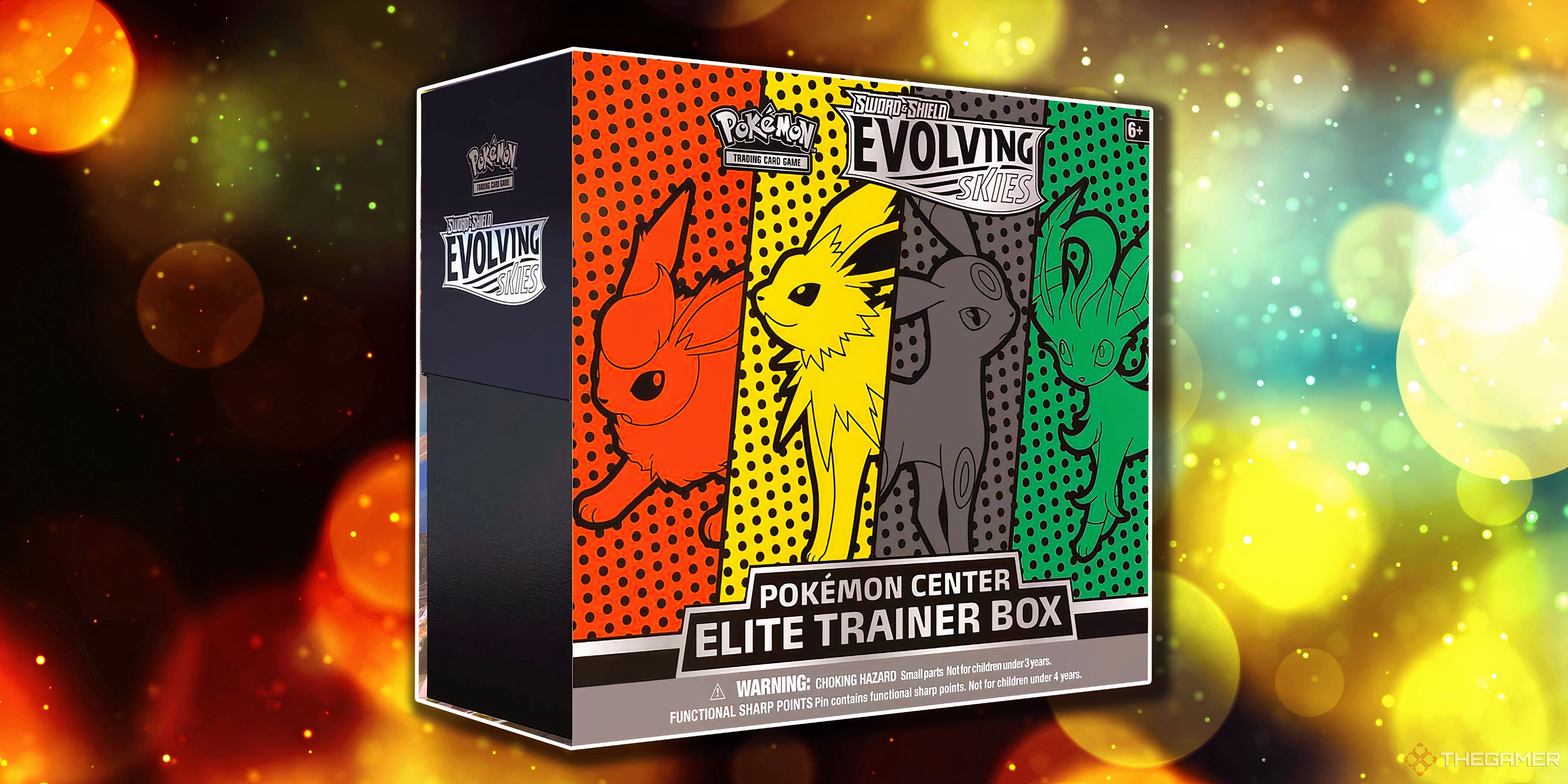5-Pokemon TCG Evolving Skies Products PC ETB