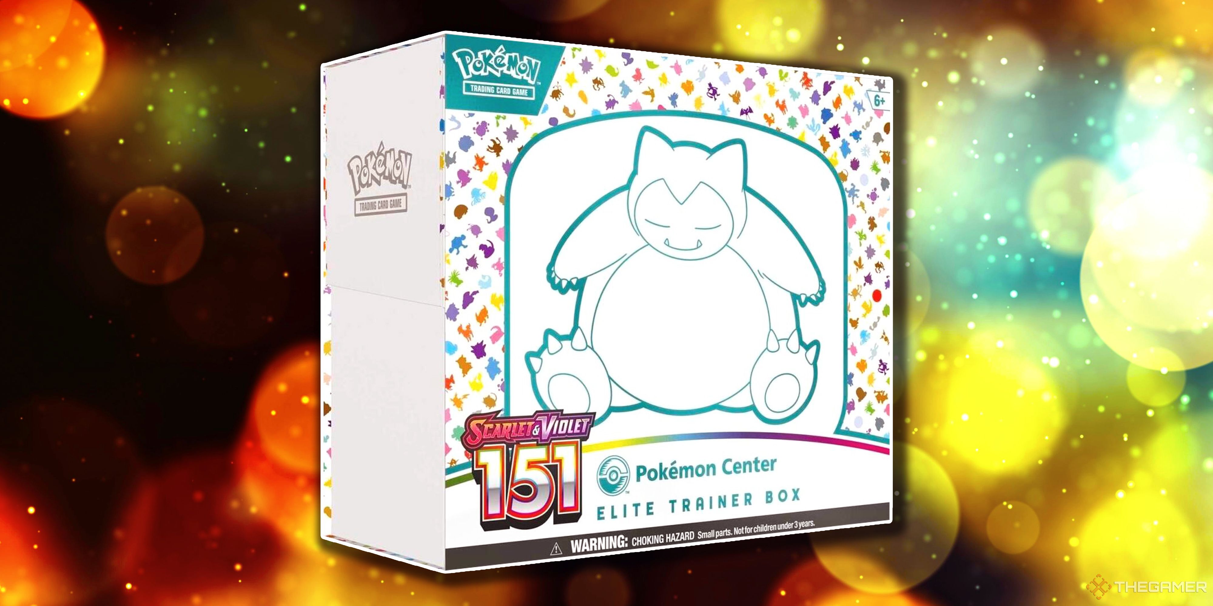The 151 Products ETB from the Pokemon TCG