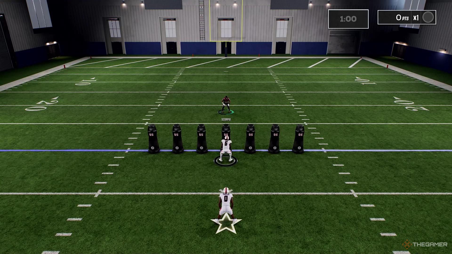 A LB drill in College Football 26.