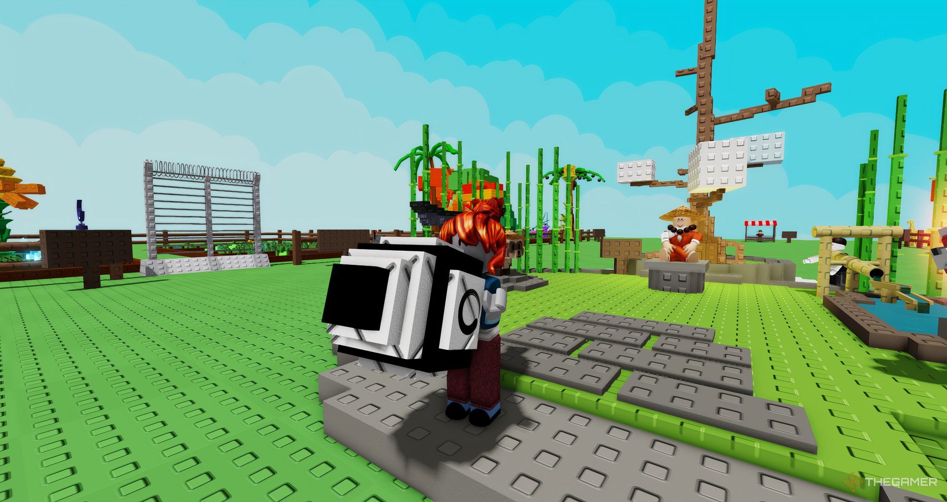 A player holding a Zen Egg in Roblox's Grow a Garden.