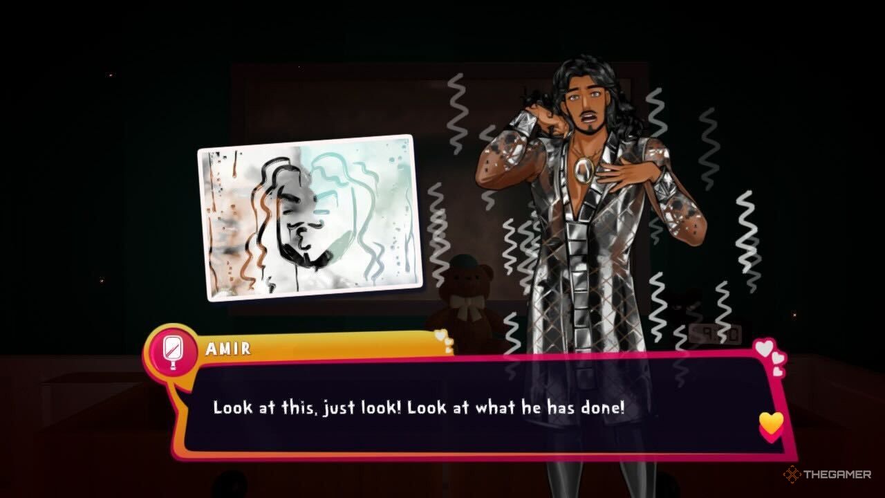 Amir being fogged up in Date Everything~