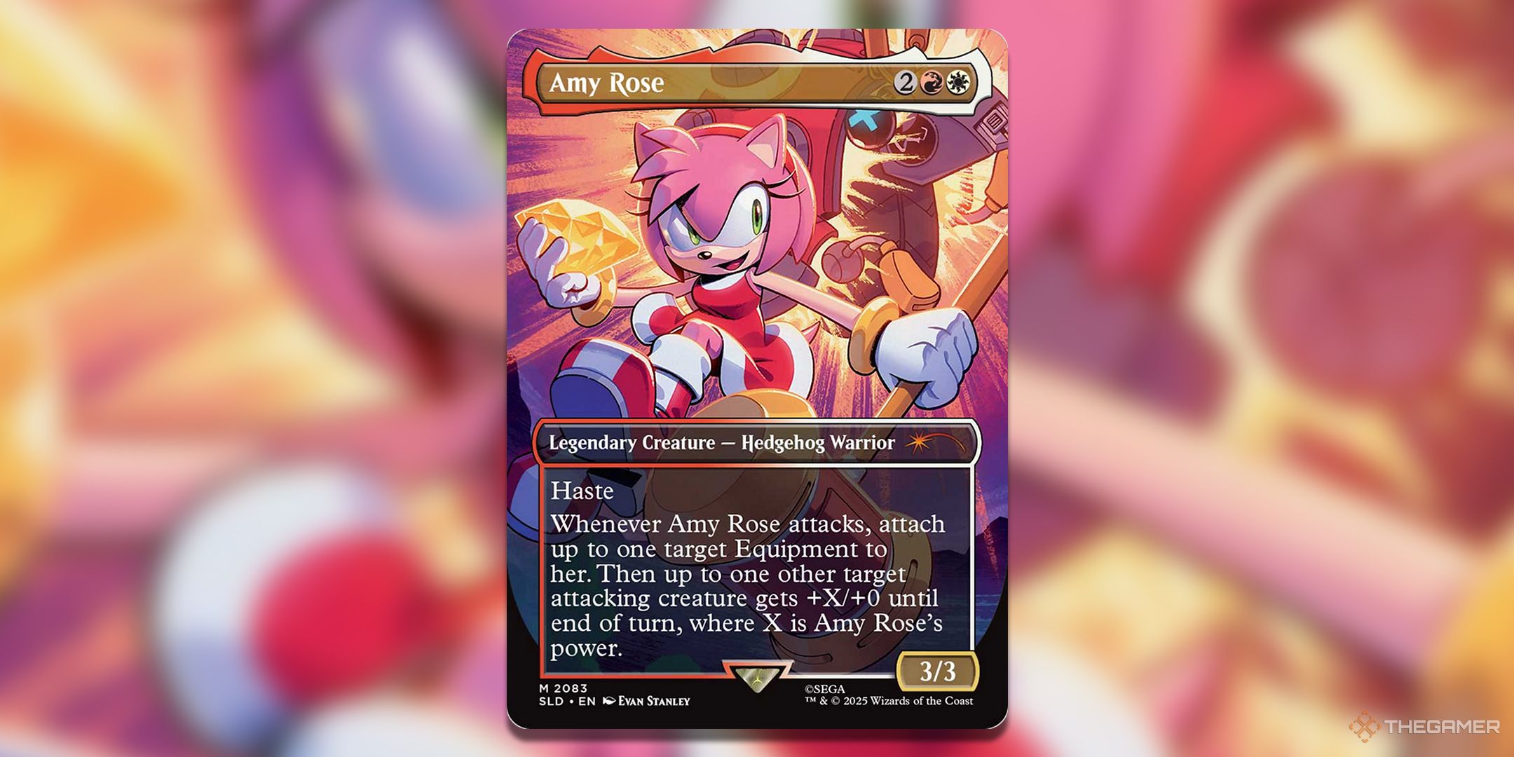 Amy Rose MTG Card