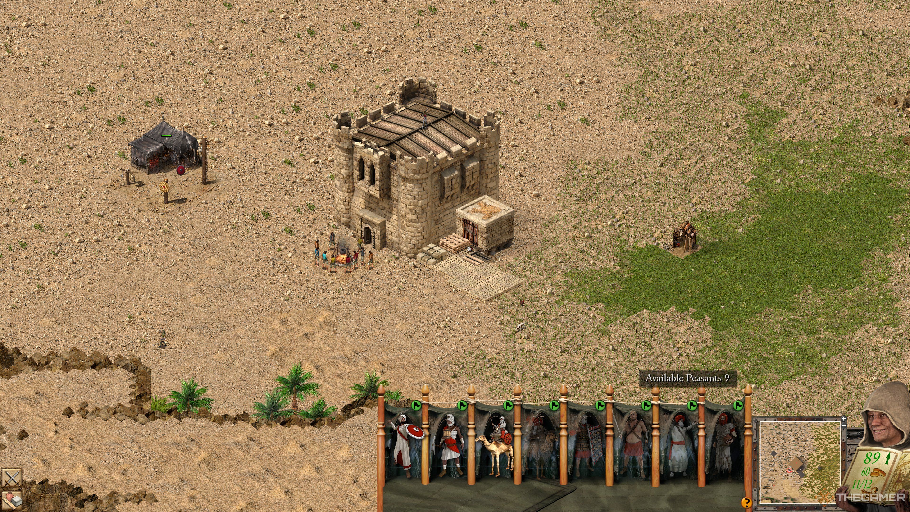 Bedouin Stockade Troops in Stronghold Crusader Definitive Edition.