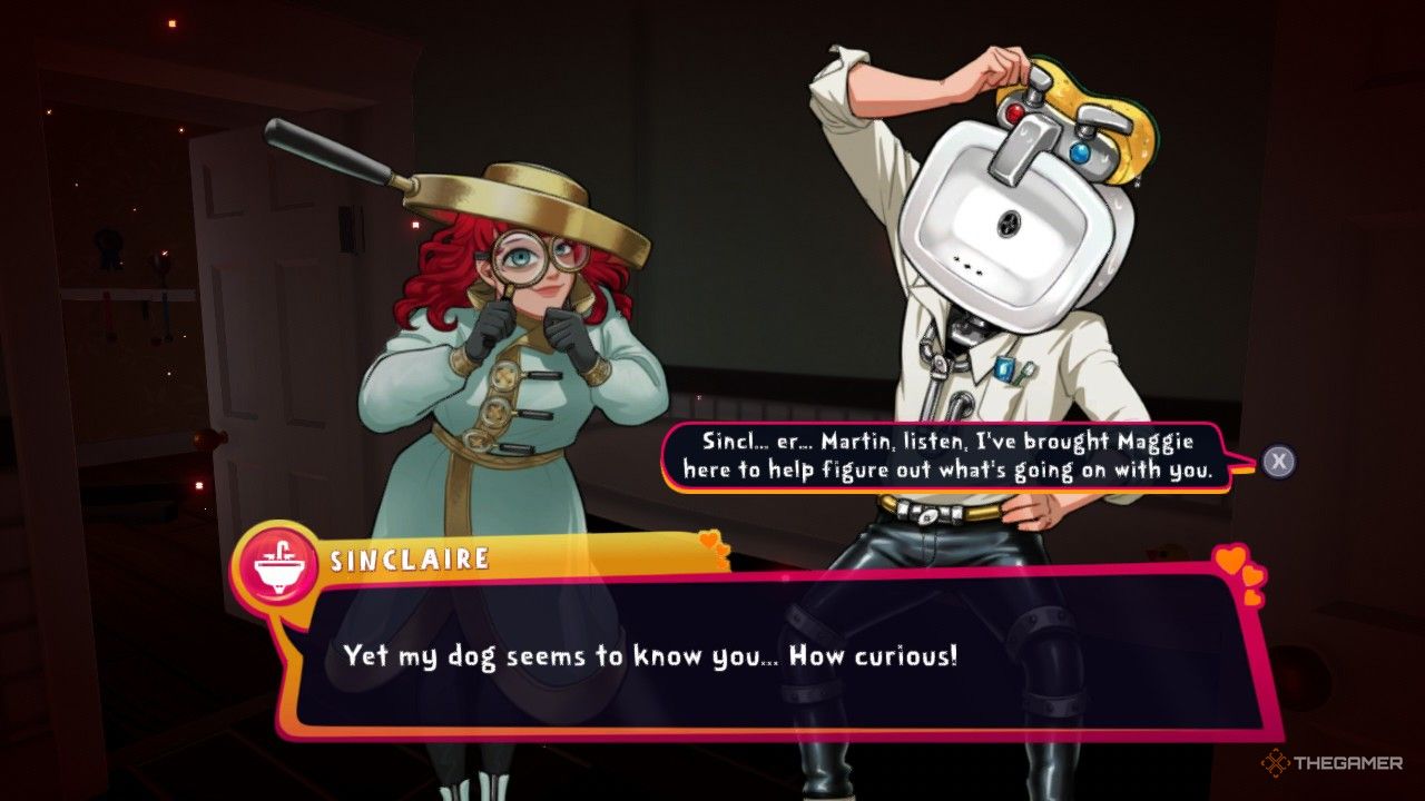 Bringing Maggie to help Sinclaire in Date Everything!