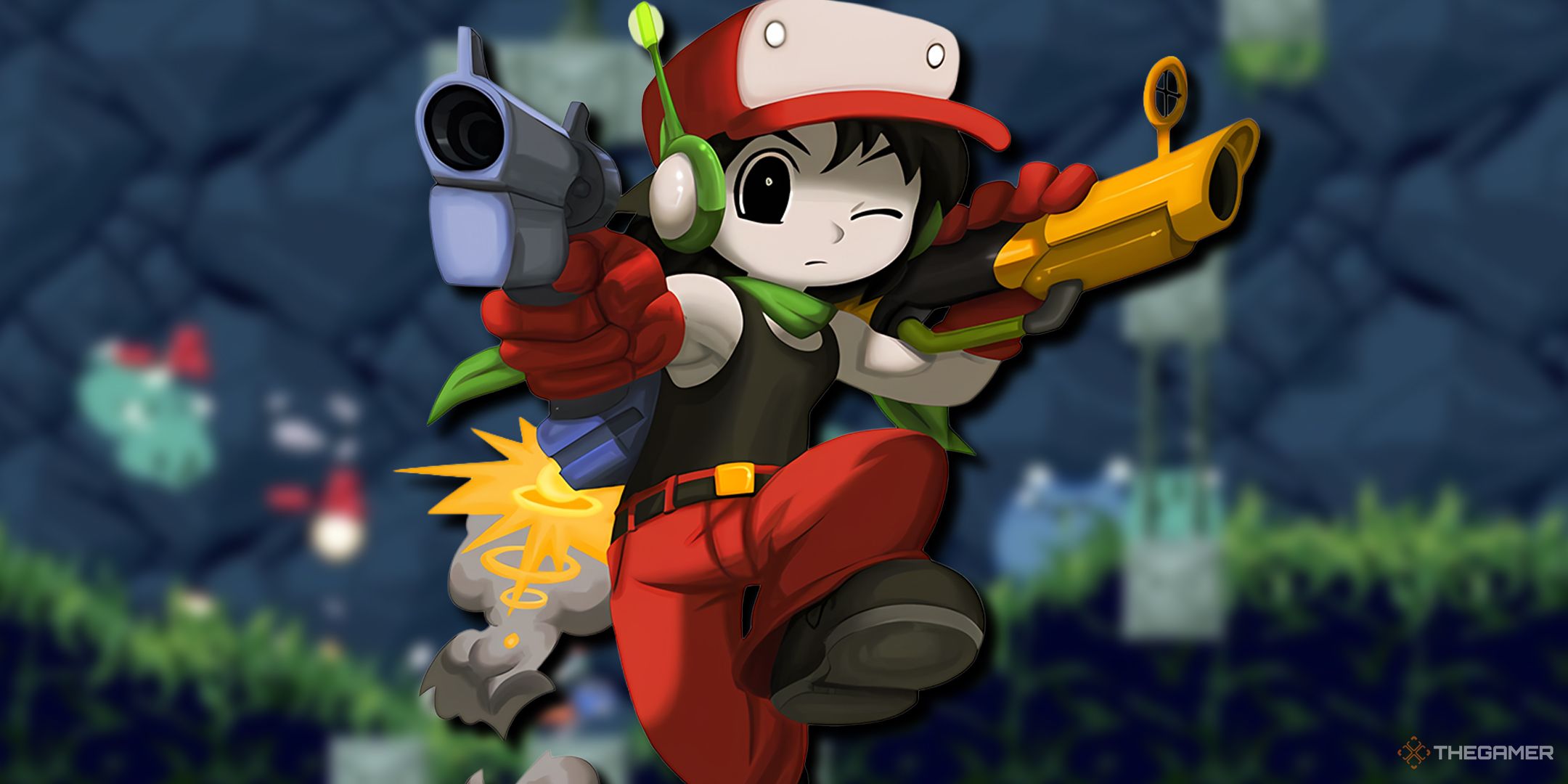 Quote from Cave Story.
