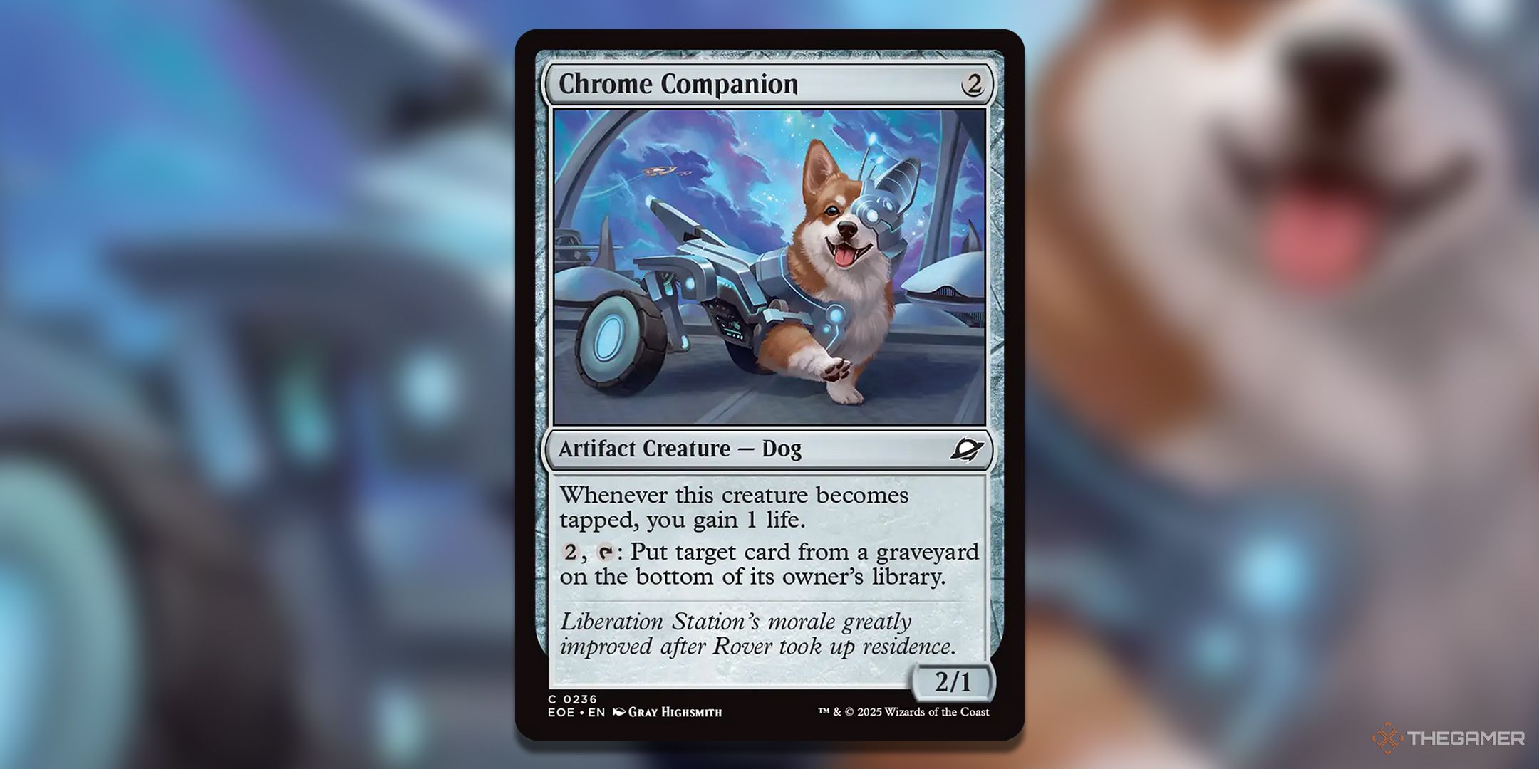 Chrome Companion MTG card