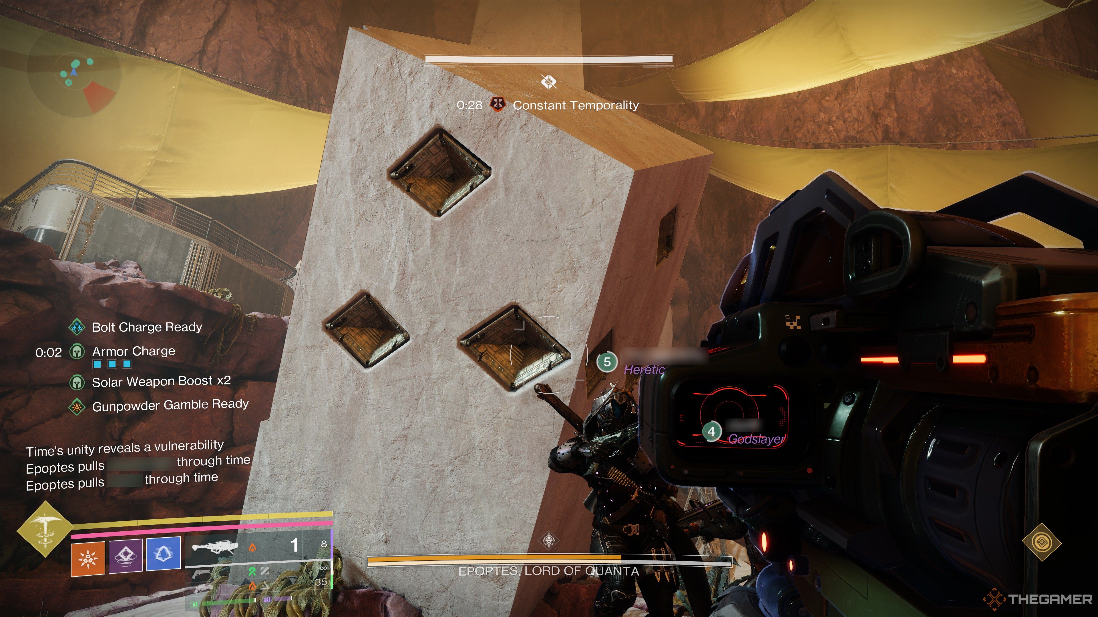 Destiny 2 Desert Perpetual Hydra Middle Pillars