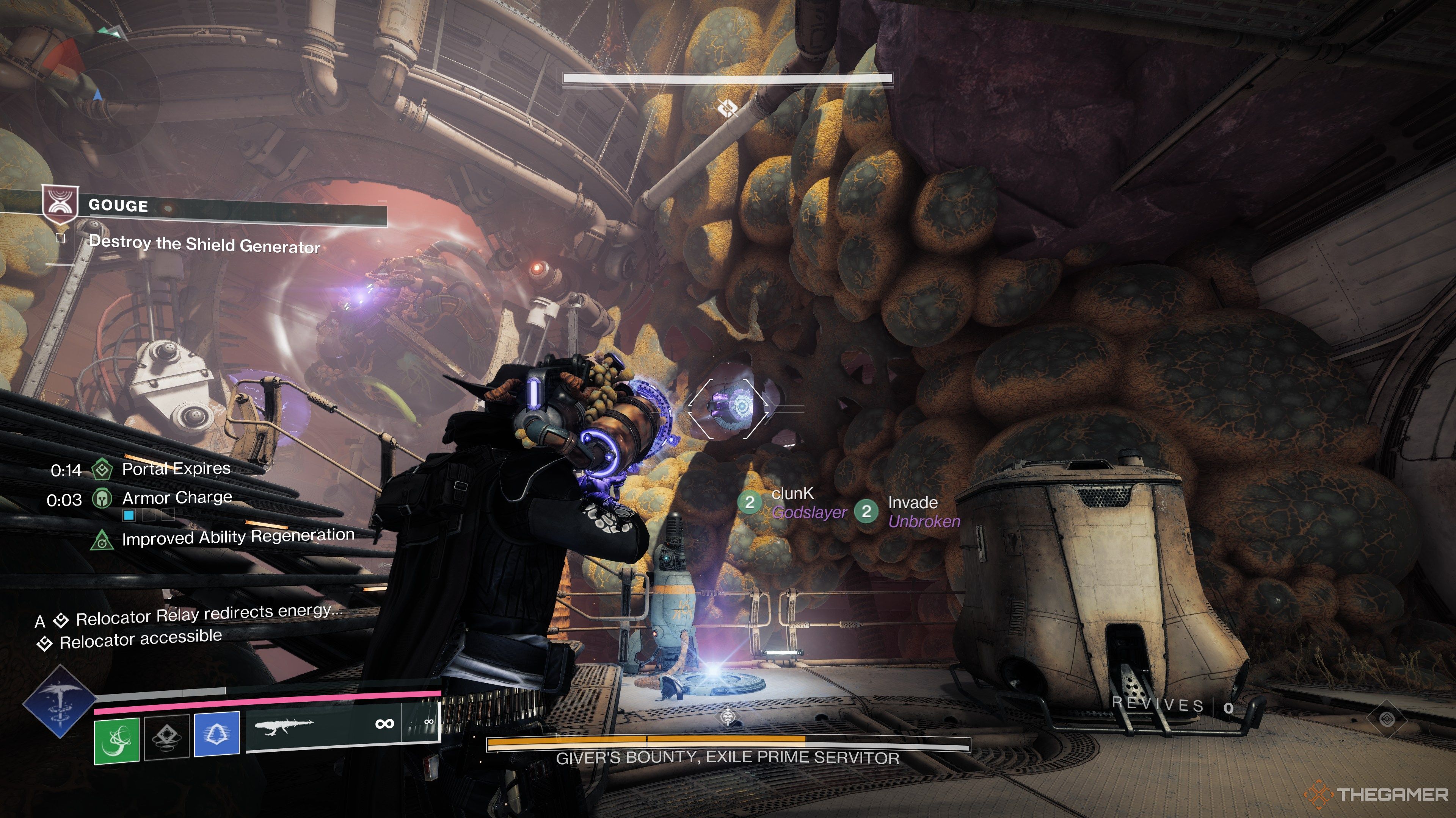 Destiny 2 Giver's Bounty Boss