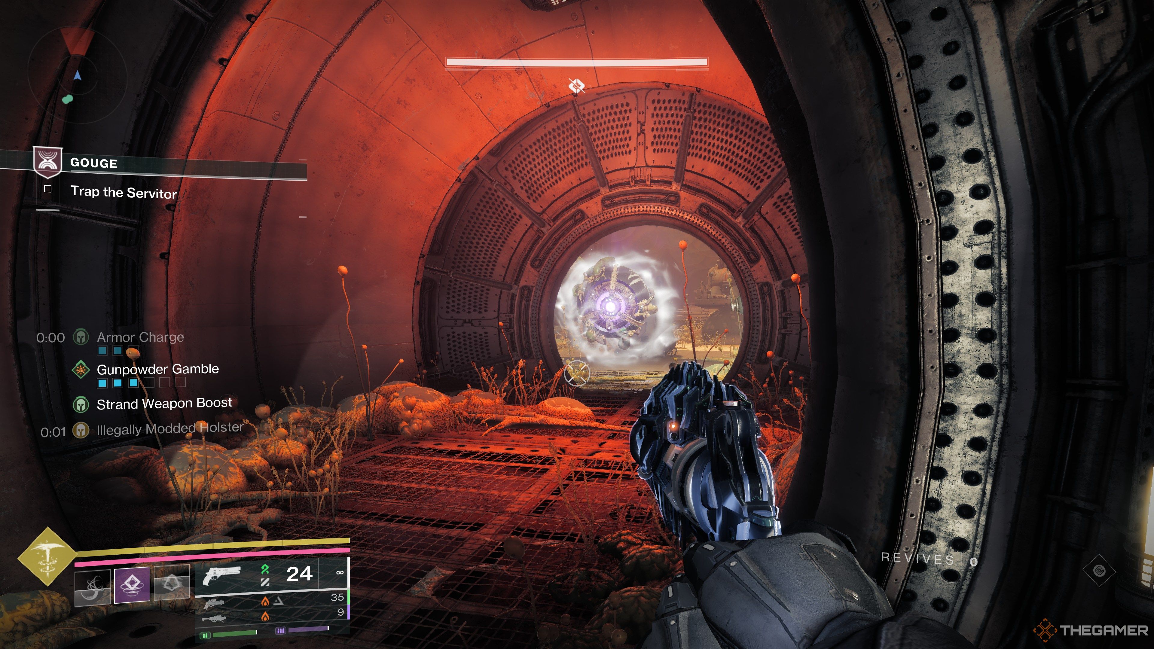 Destiny 2 Gouge Servitor Encounter