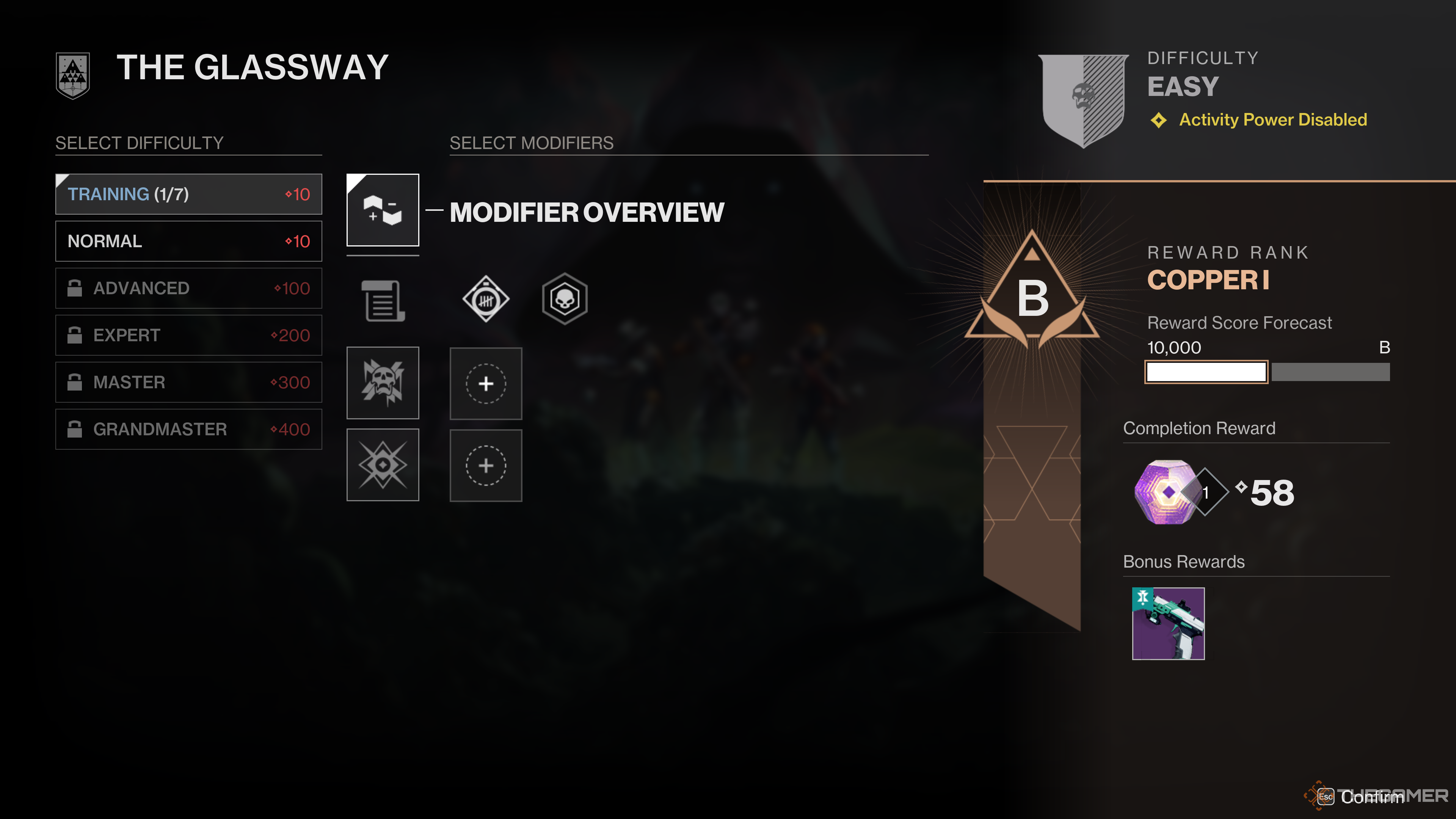 Destiny 2 Portal Difficulty Modifiers