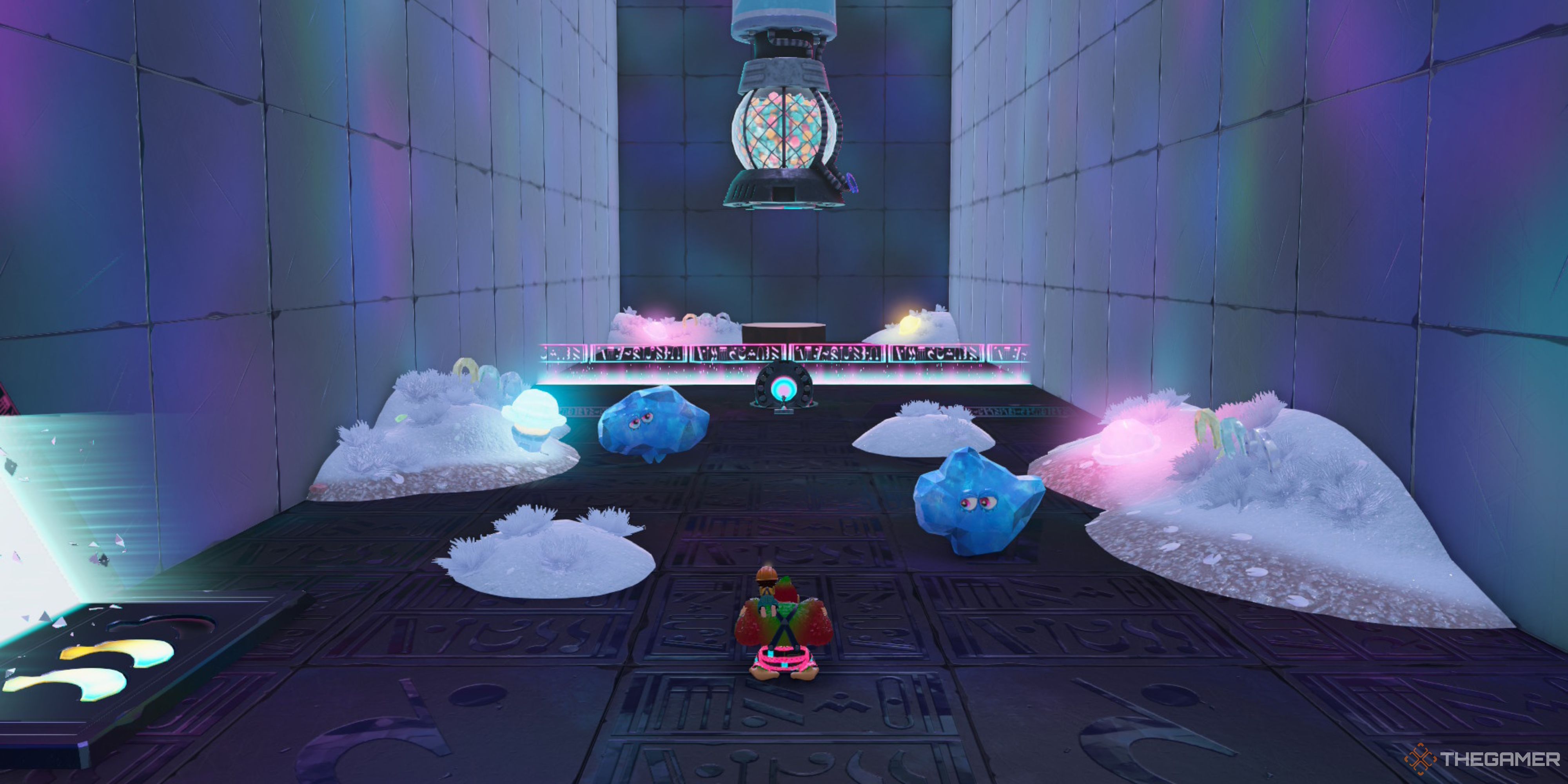 Donkey Kong at the start of Quick-Serve Ice Treats in Donkey Kong Bananza