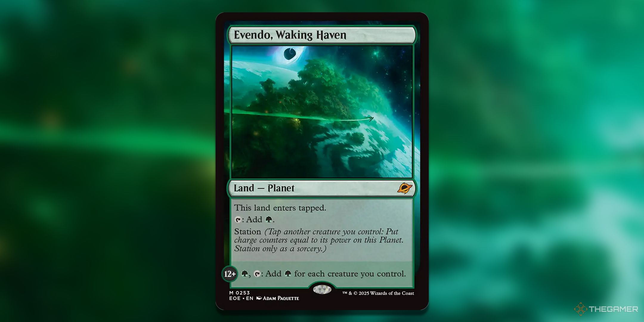 Evendo, Waking Haven MTG card.