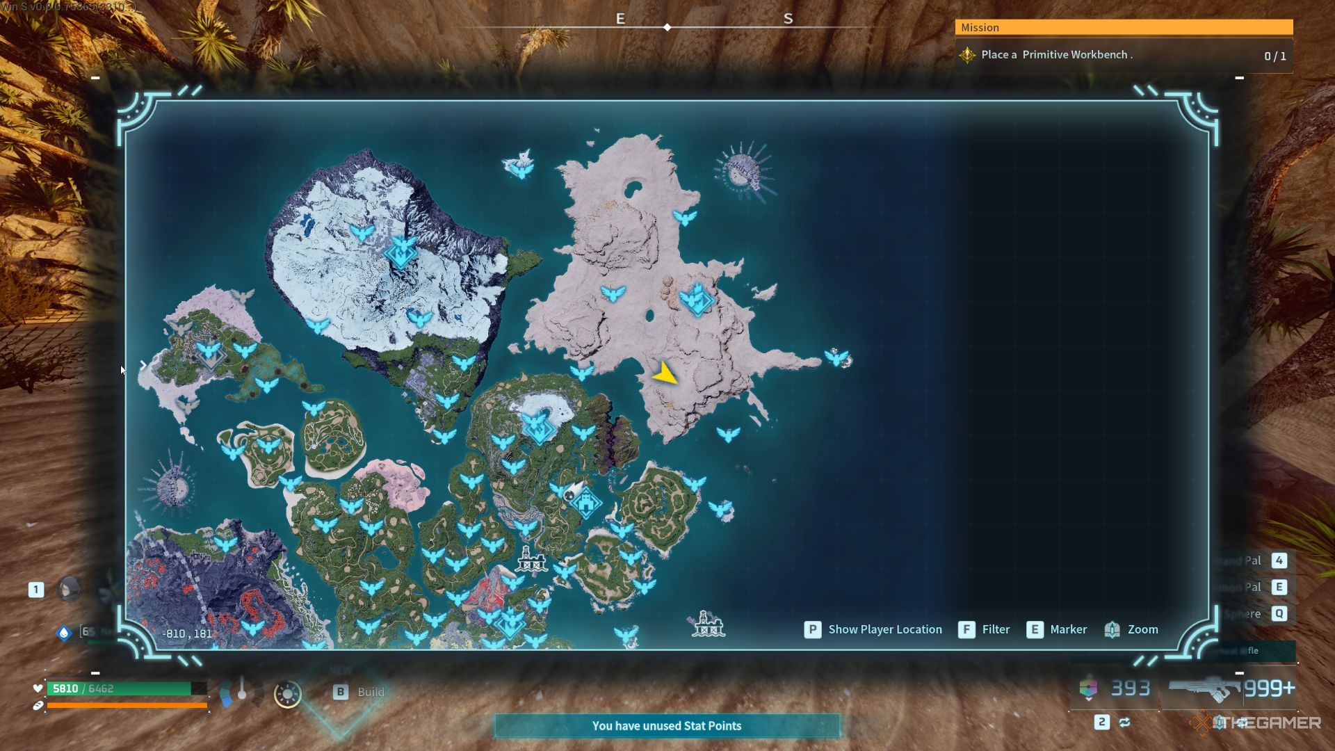 FIrst location on the map where you can find the Dazzi pal - Palworld