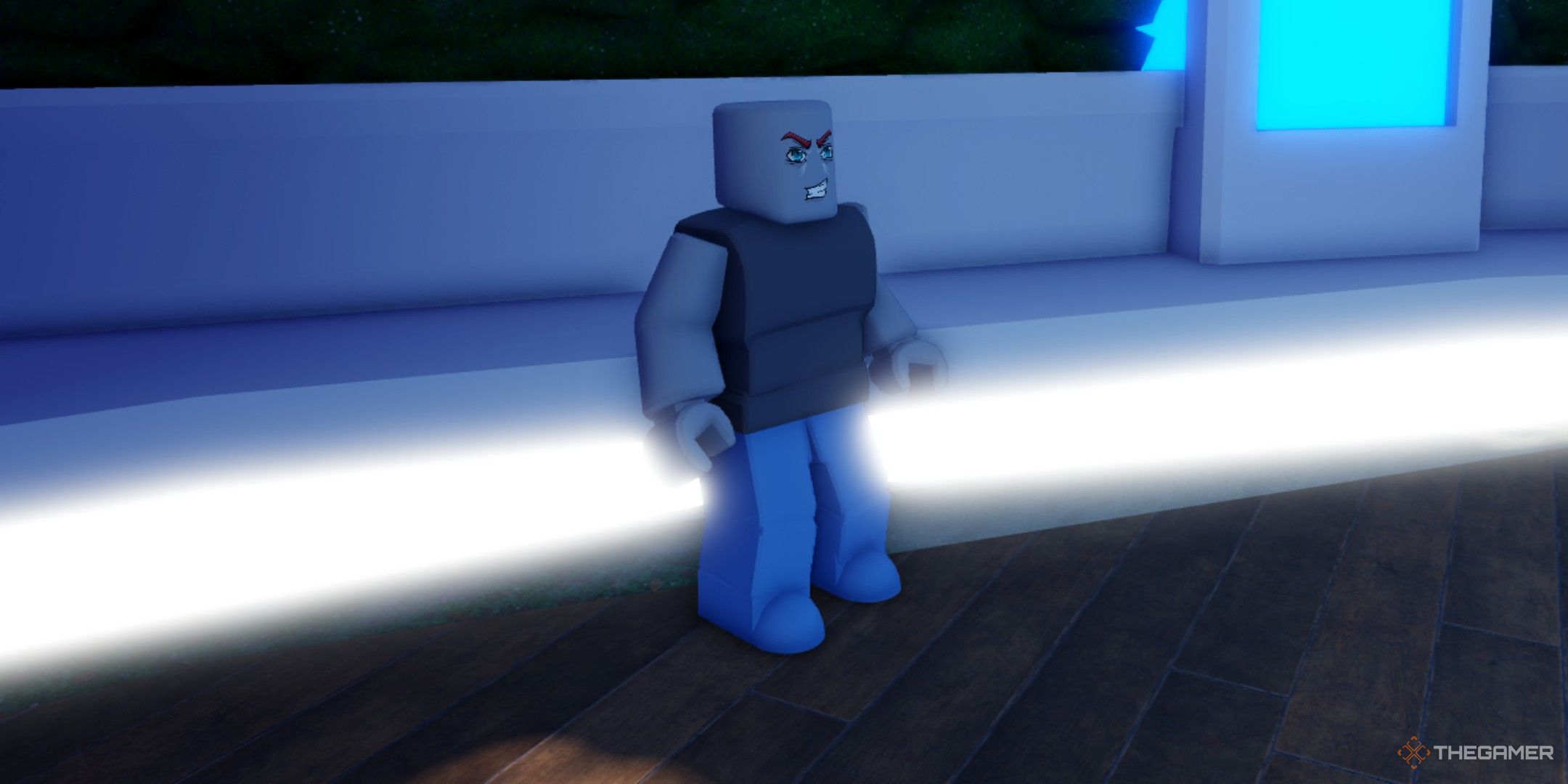 a player in Friendship Island on Roblox