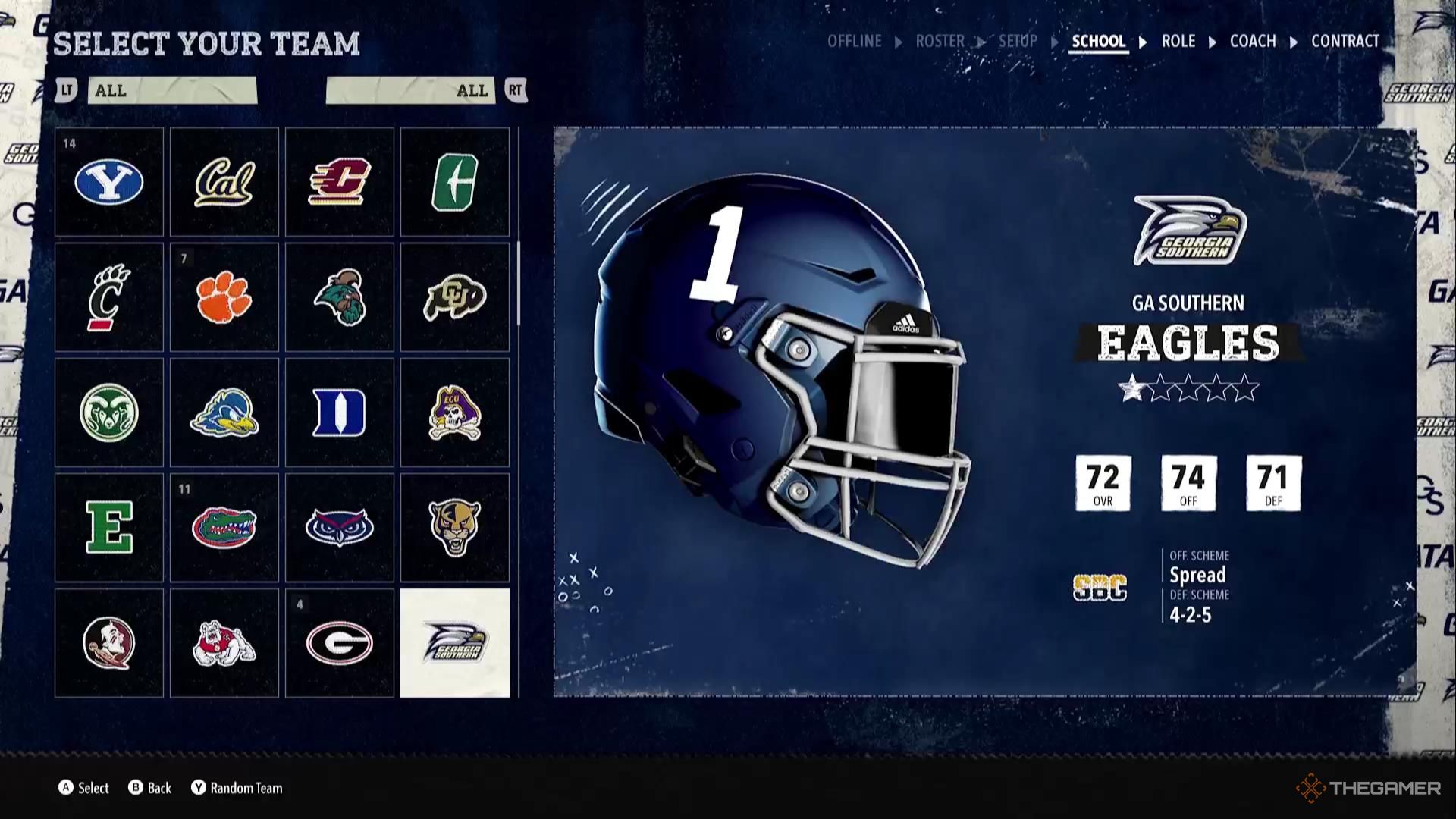 Georgia Southern in College Football 26.