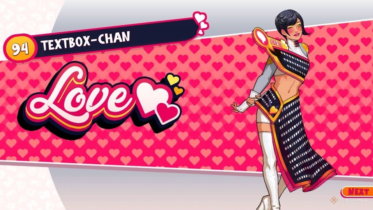 Getting Textbox-chan's love ending in Date Everything!