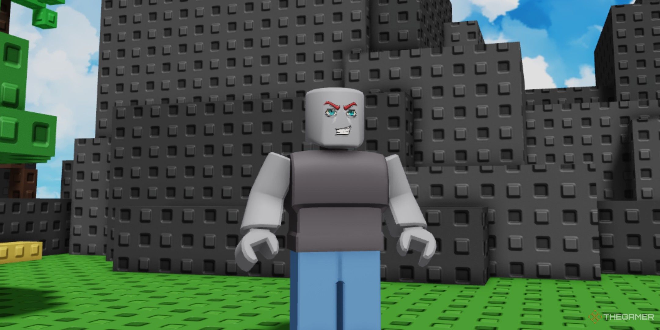 a player in Gubby Tower Defense on Roblox