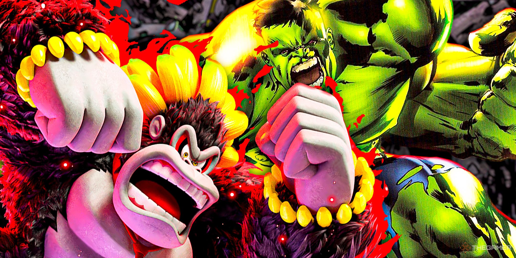 Donkey Kong Bananza and The Incredible Hulk: Ultimate Destruction 