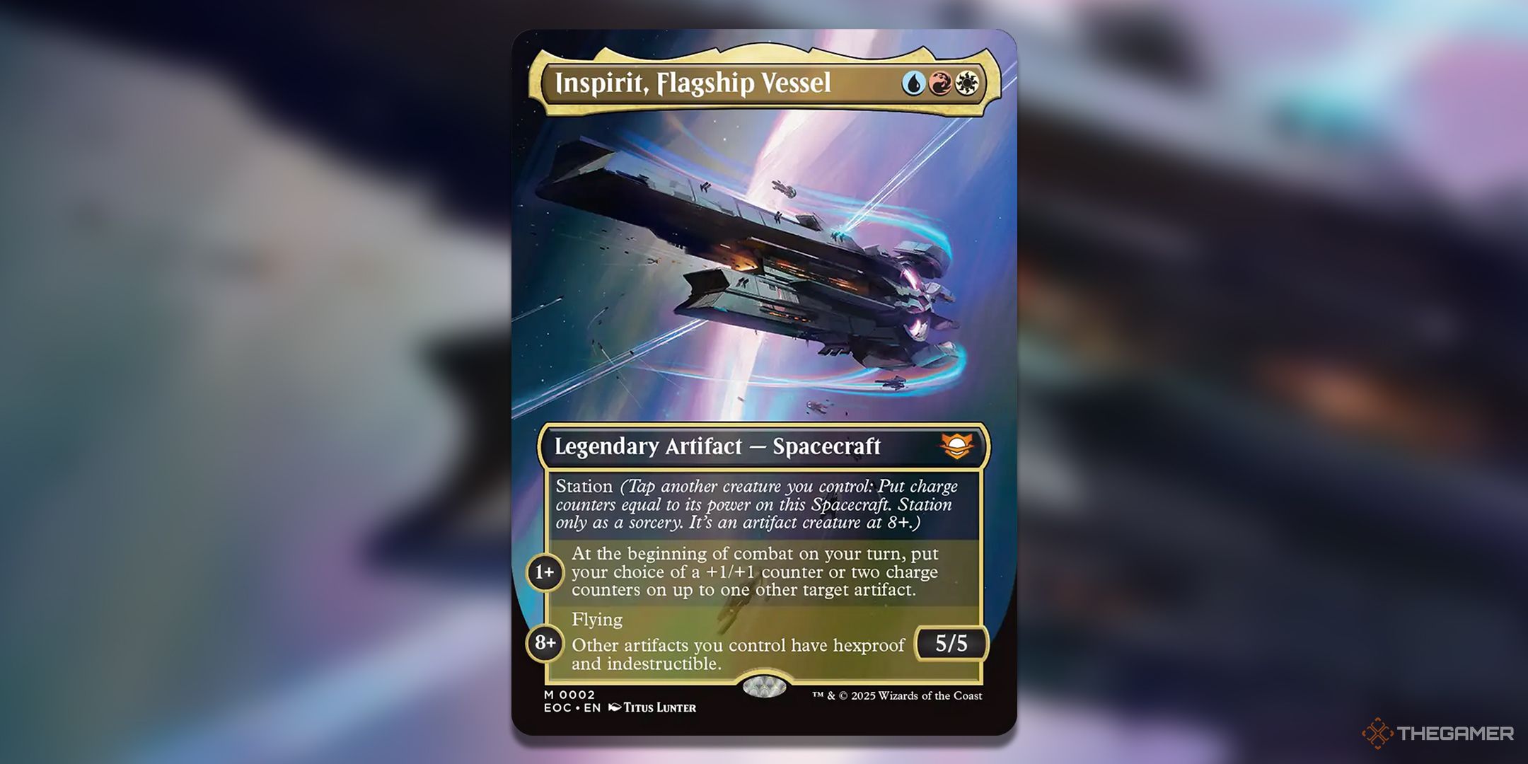 Inspirit, Flagship Vessel