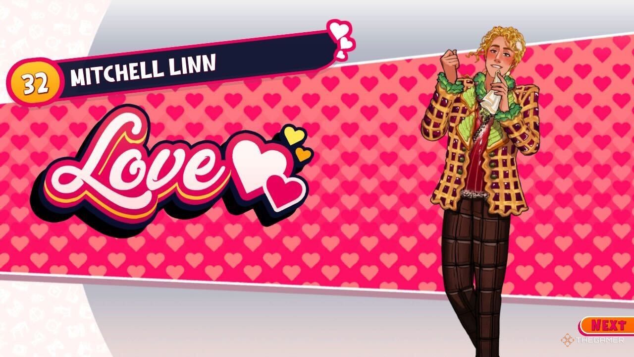 Mitchell Linn's love ending in Date Everything!