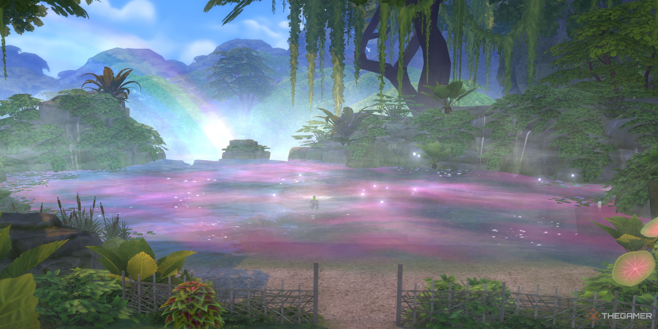 Moondrop Springs in Everdew In The Sims 4 Enchanted By Nature.