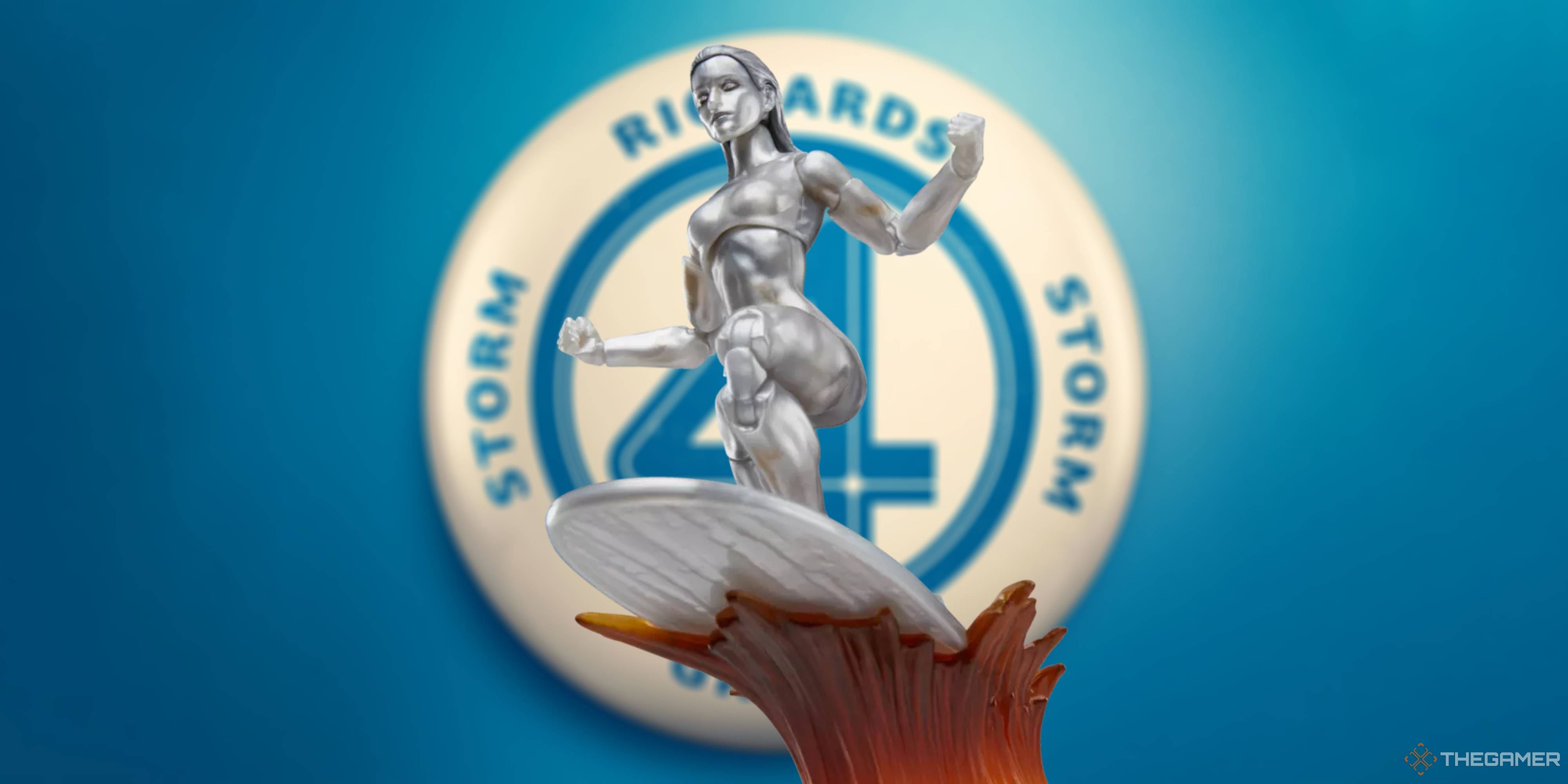 silver surfer marvel legends action figure.
