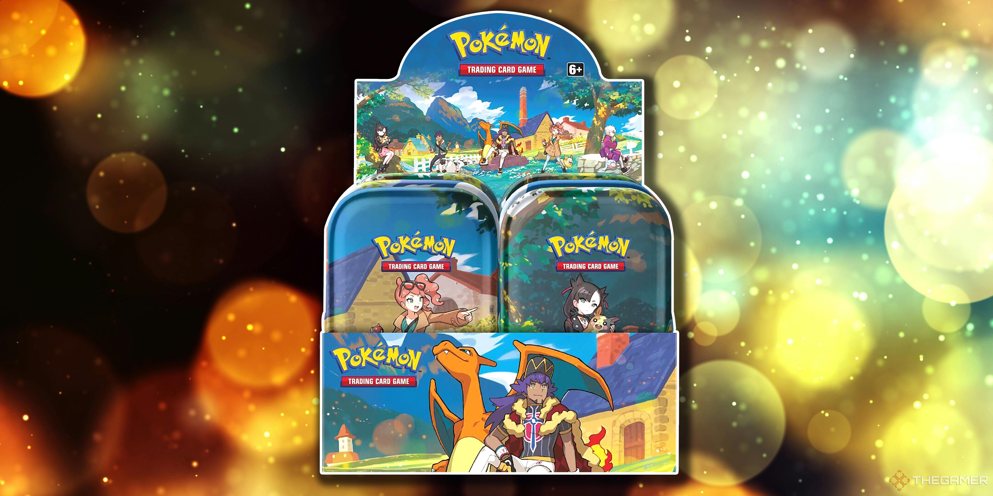 The Crown Zenith Mini Tin Display from the Pokemon TCG.