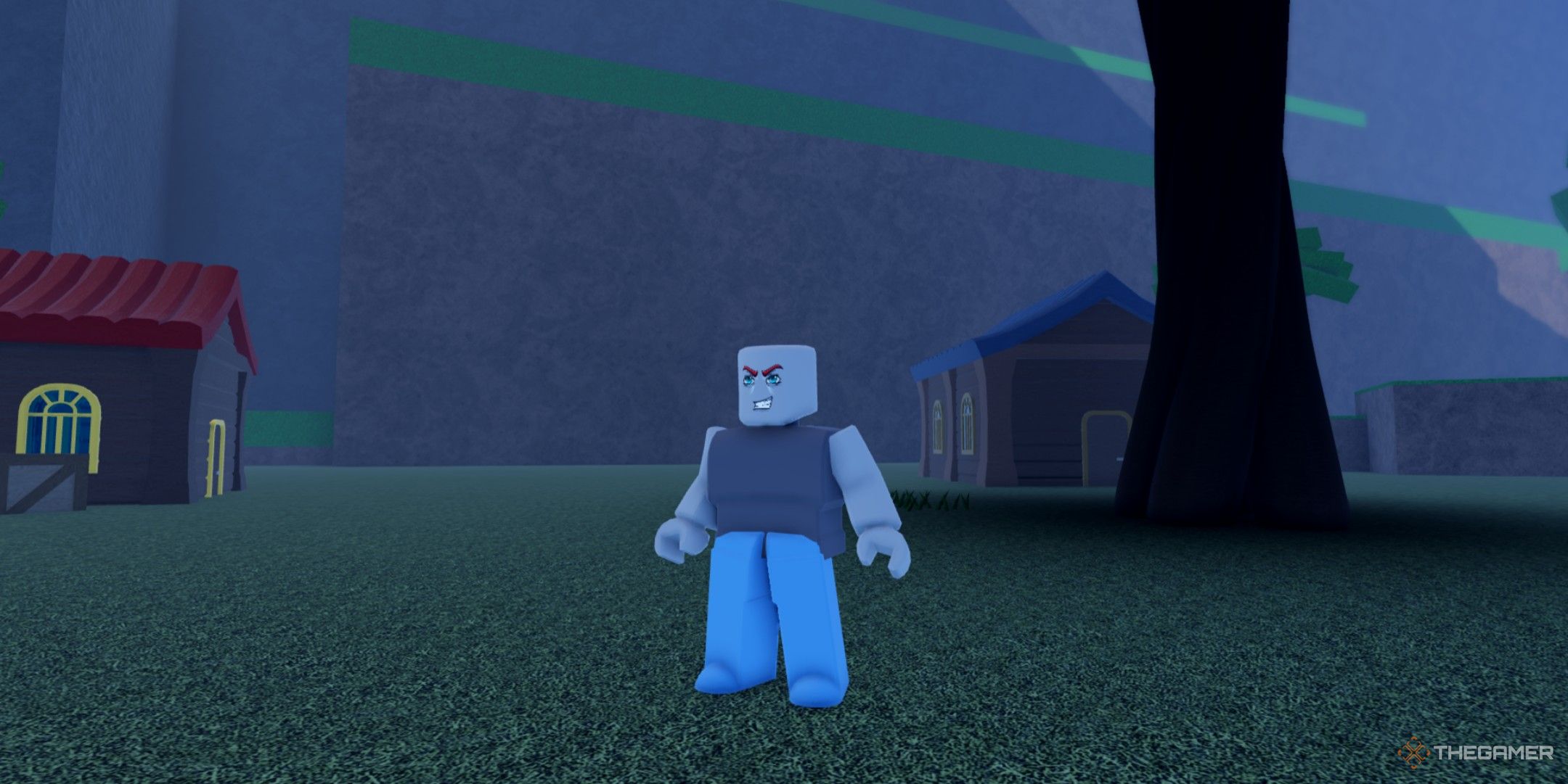 a player in Aether Adventure on Roblox