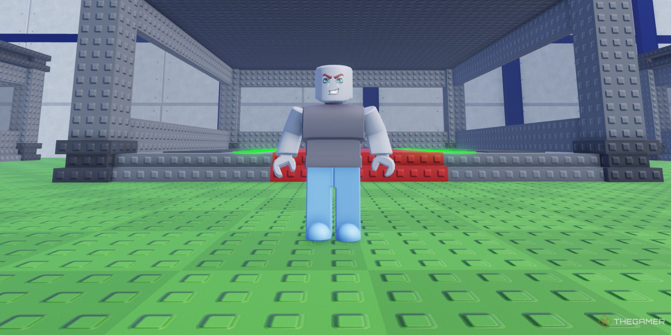 a player in Steal a Blue Lock Character on Roblox