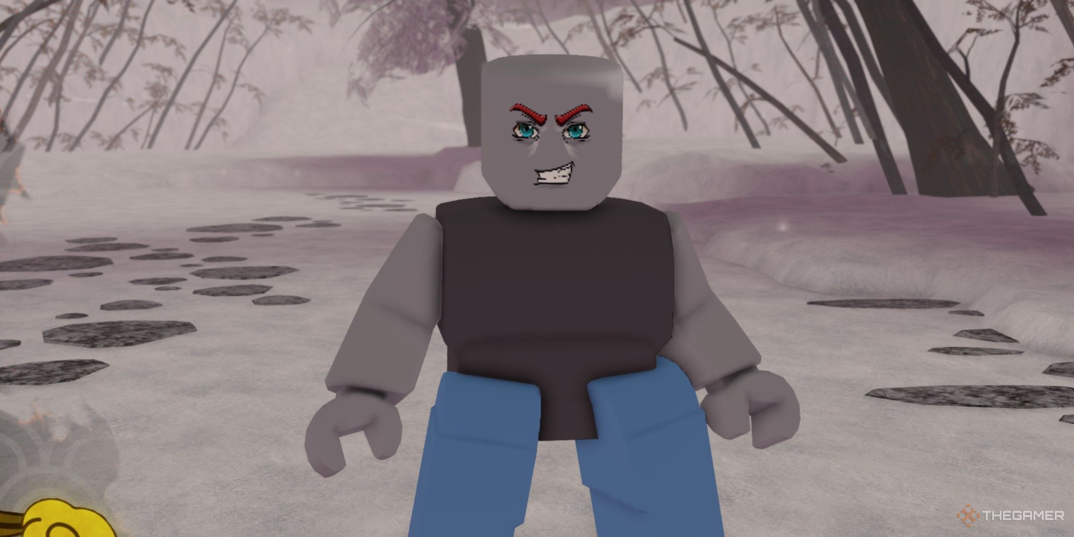 a player in MUGEN on Roblox