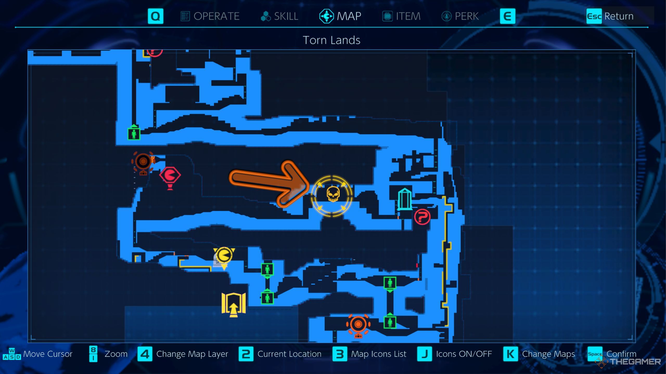 Shadow Labyrinth Duke Sirius location in Torn Lands.