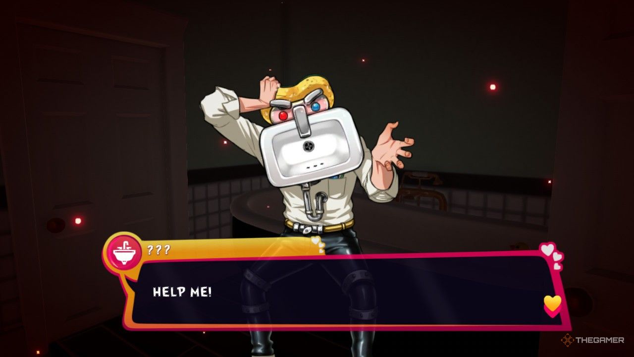 Sinclaire asking for help in Date Everything!
