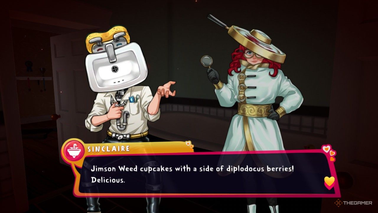 Sinclaire saying he ate Jimson Weed cupcakes in Date Everything!