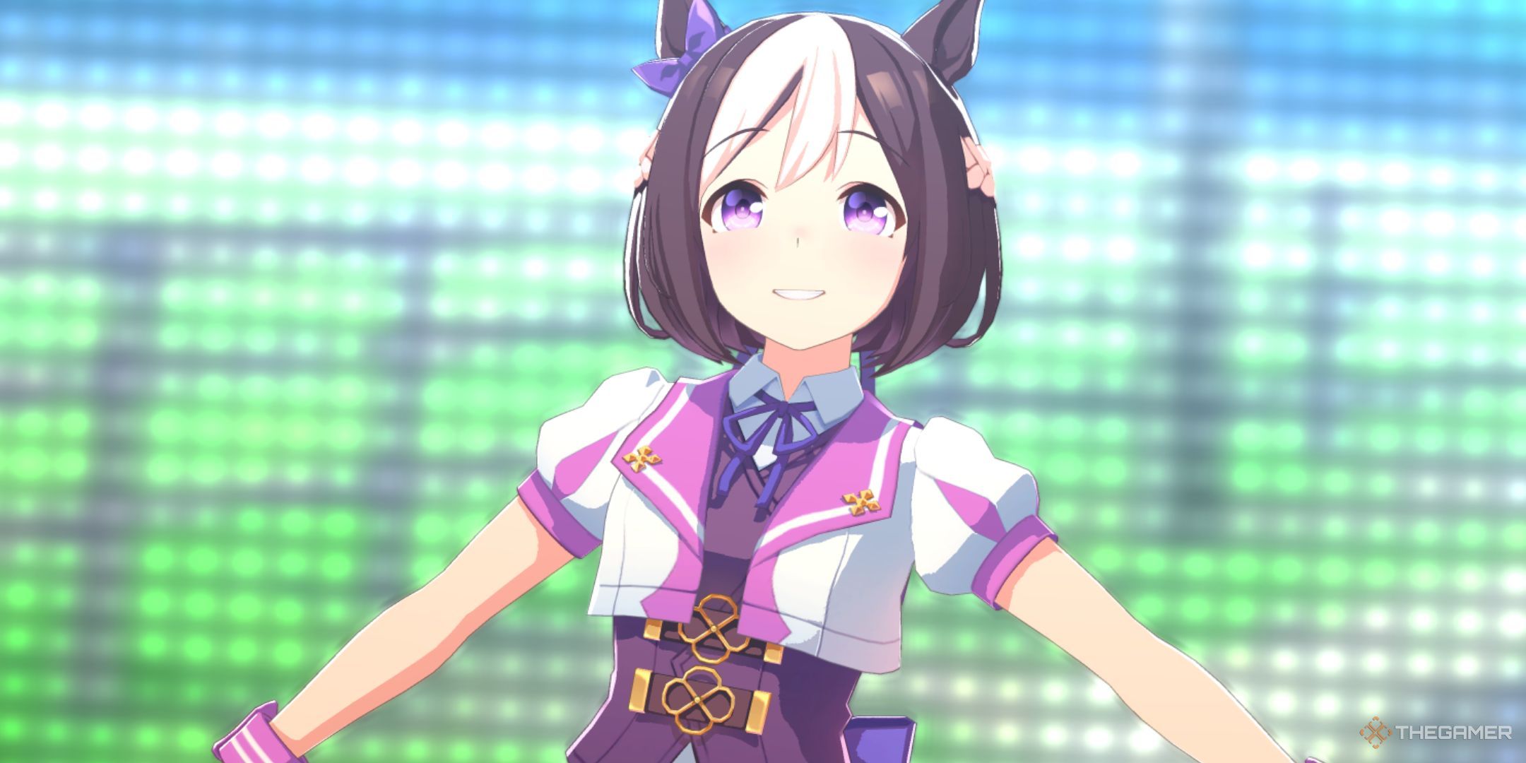 Special Week is shown in Umamusume Pretty Derby.