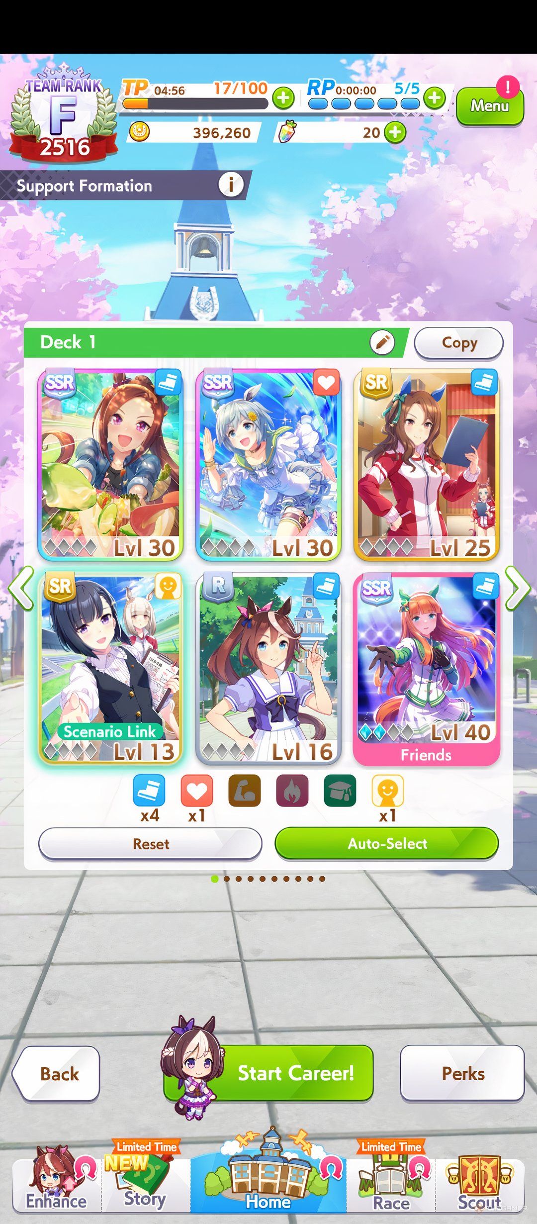 Special Week Support Cards are shown in Umamusume Pretty Derby